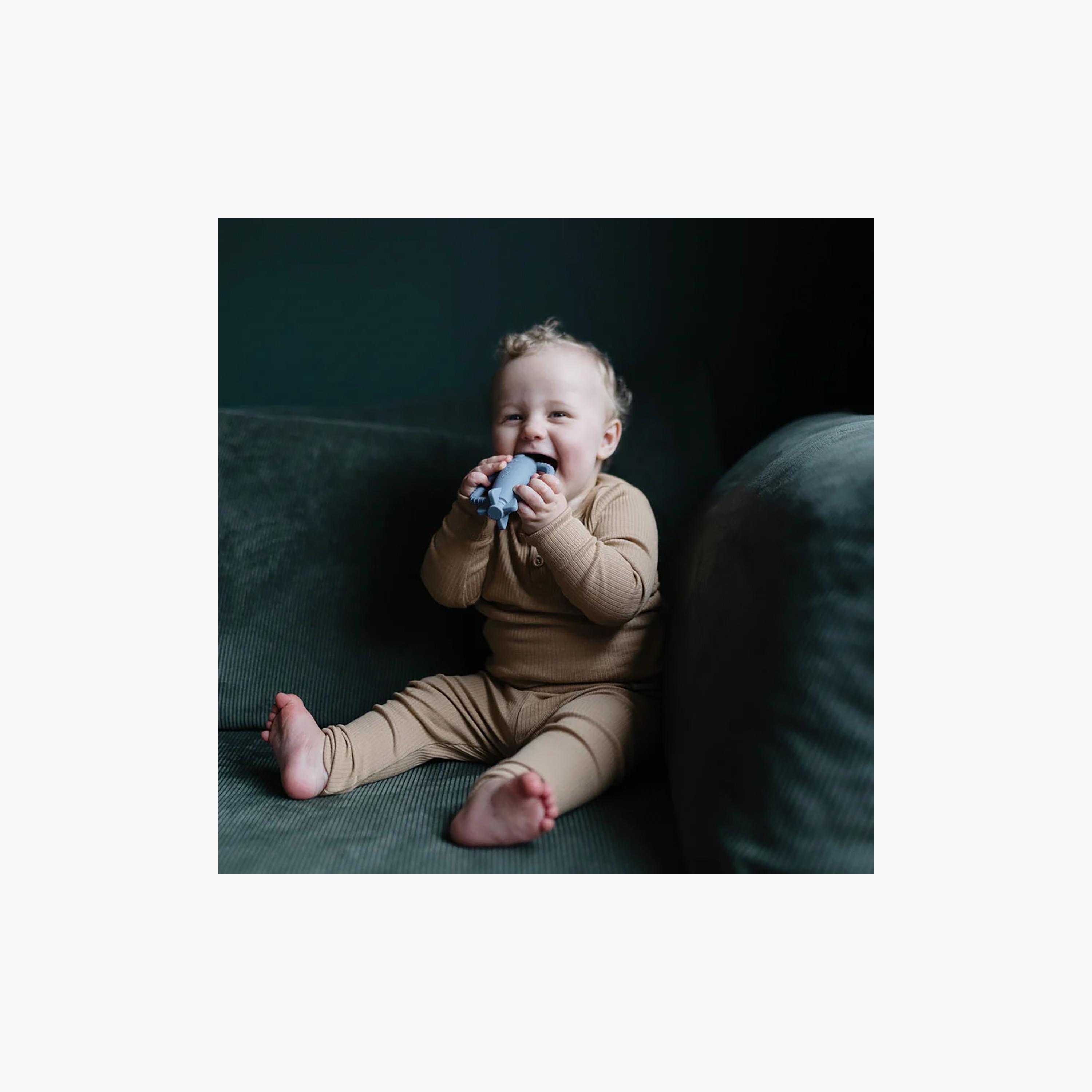 Mushie Rocket Rattle Teether Toy-baby-feeding-teethers-image-5