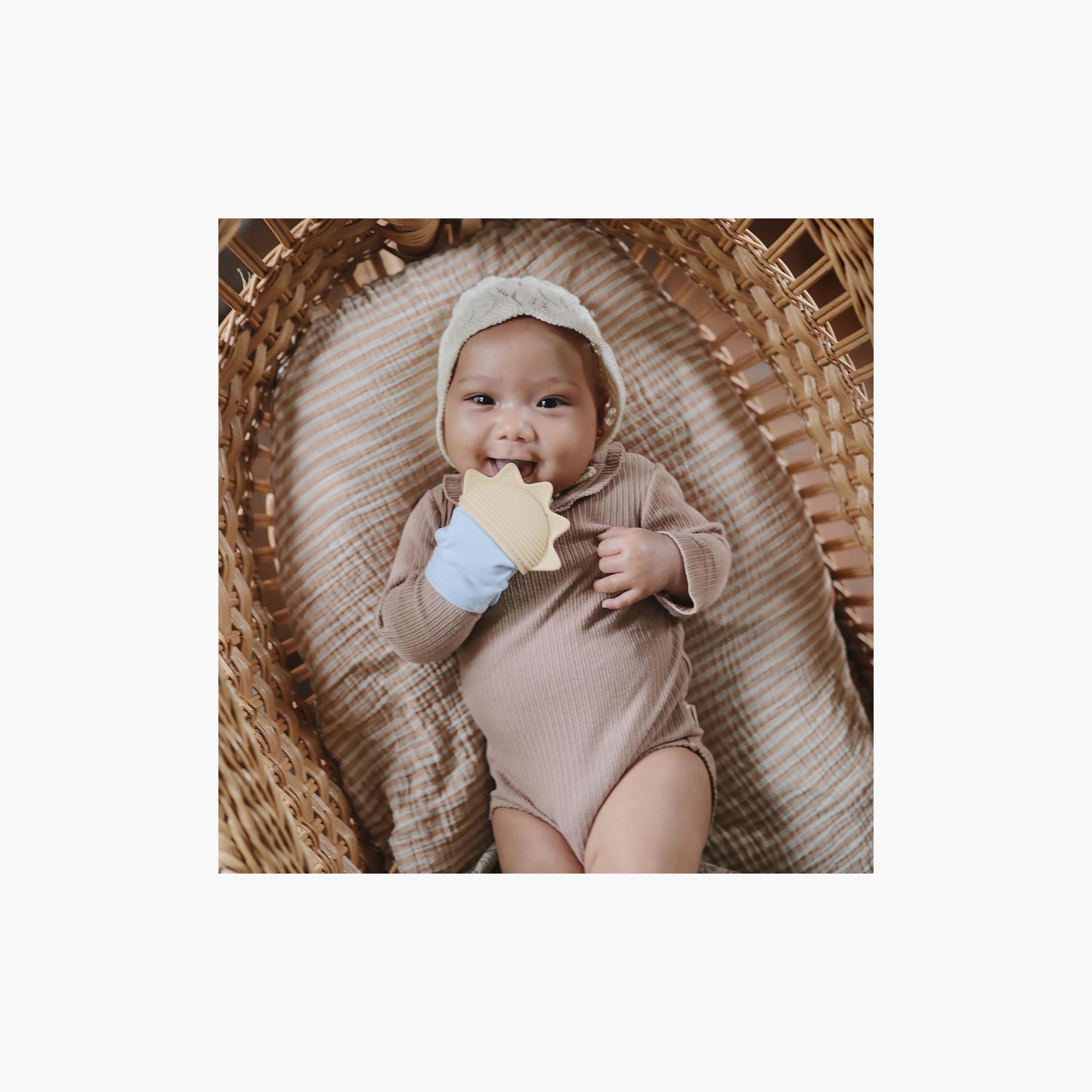 Mushie Sun Teething Mitten-baby-feeding-teethers-image-4