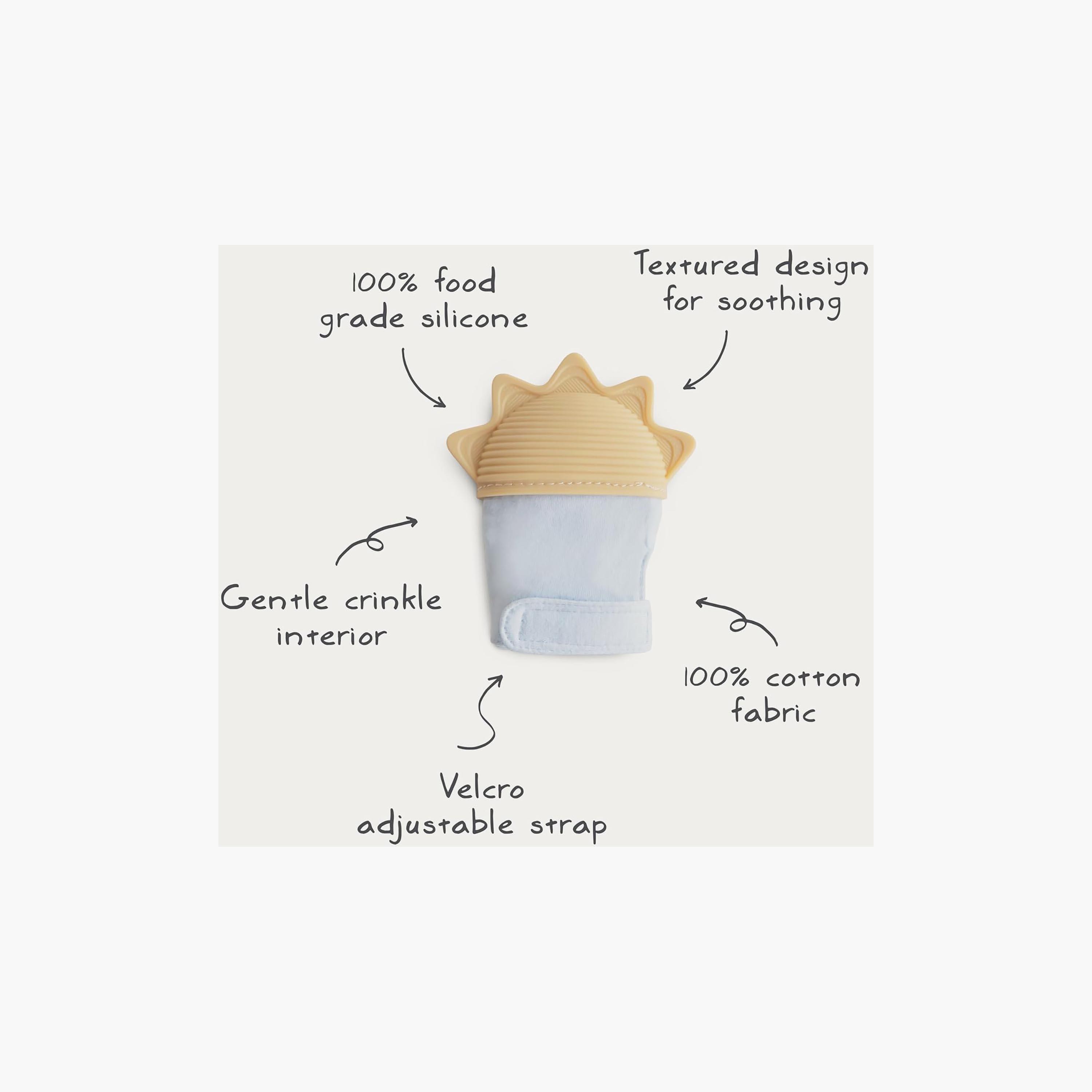 Mushie Sun Teething Mitten-baby-feeding-teethers-image-8