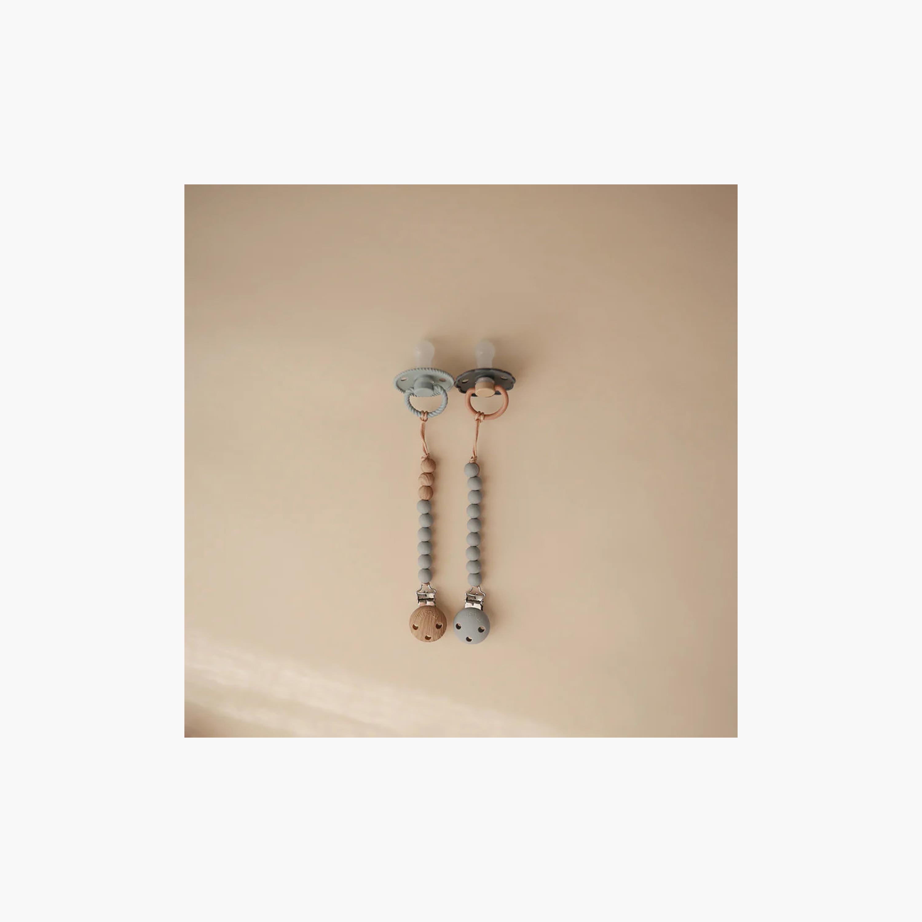 مشبك لهاية سيليكون من موشي-baby-feeding-pacifiers-image-5