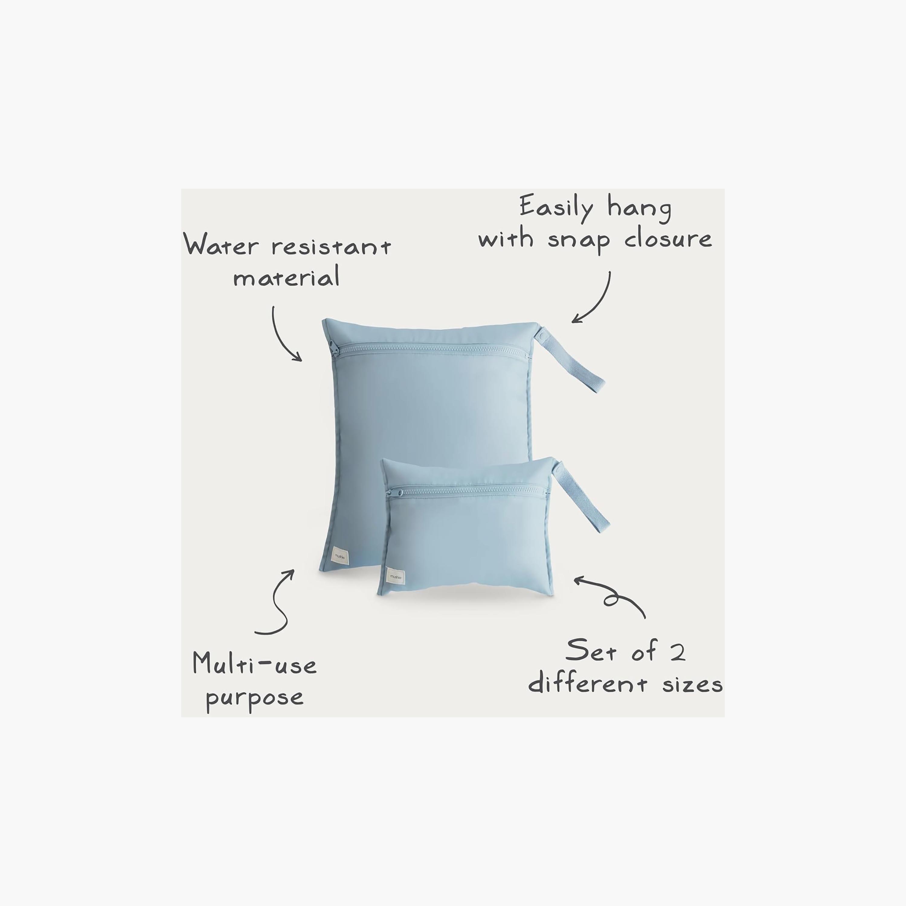 Mushie 2-Piece ​​Water Resistant Wet Bag-baby-diapering-diaperbags-image-8