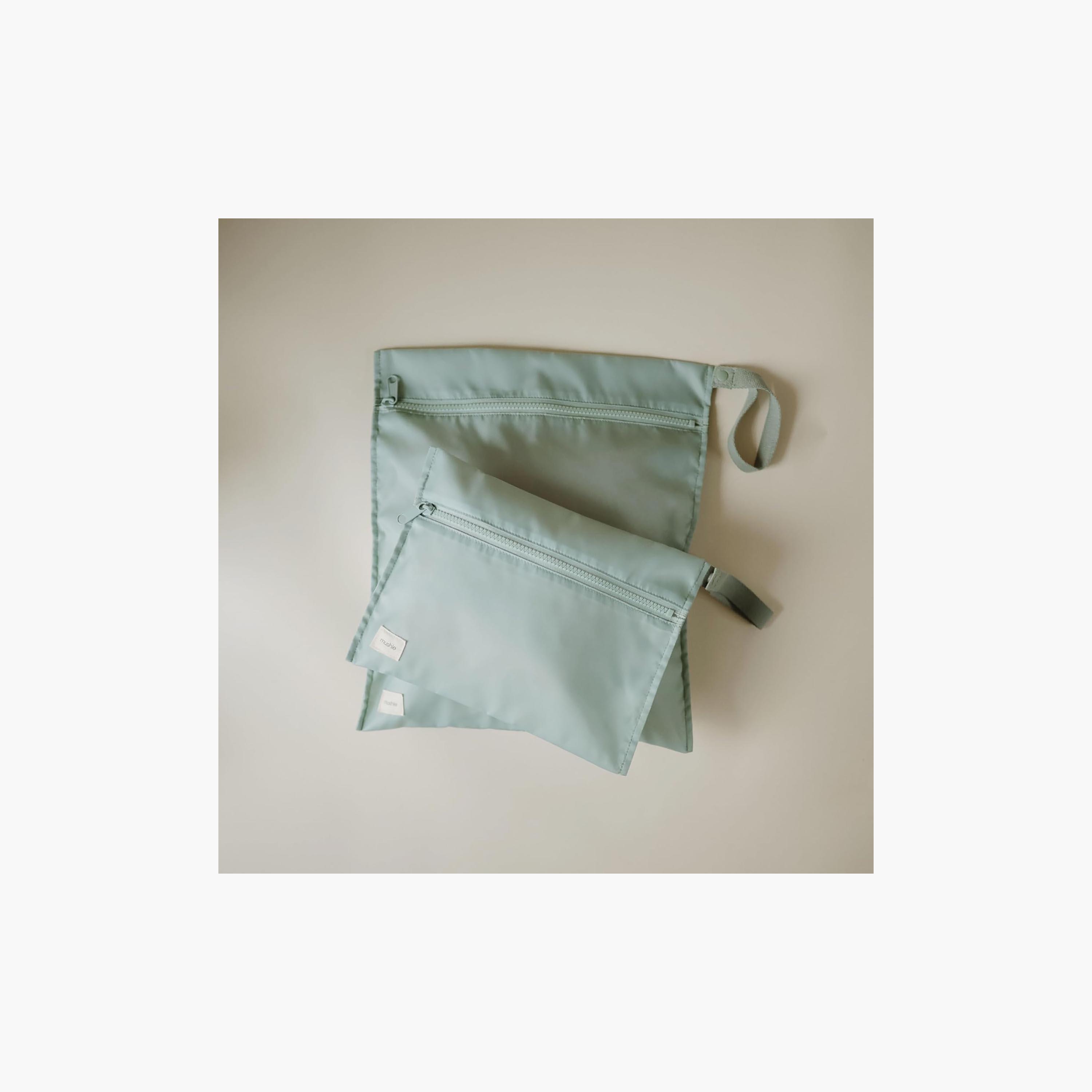 Mushie 2-Piece ​​Water Resistant Wet Bag-baby-diapering-diaperbags-image-3