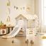 Full Joy Dream House Kids Playhouse with Slide and Swing-InfluencerCodes_Ramadan26_All_20012026-image-1