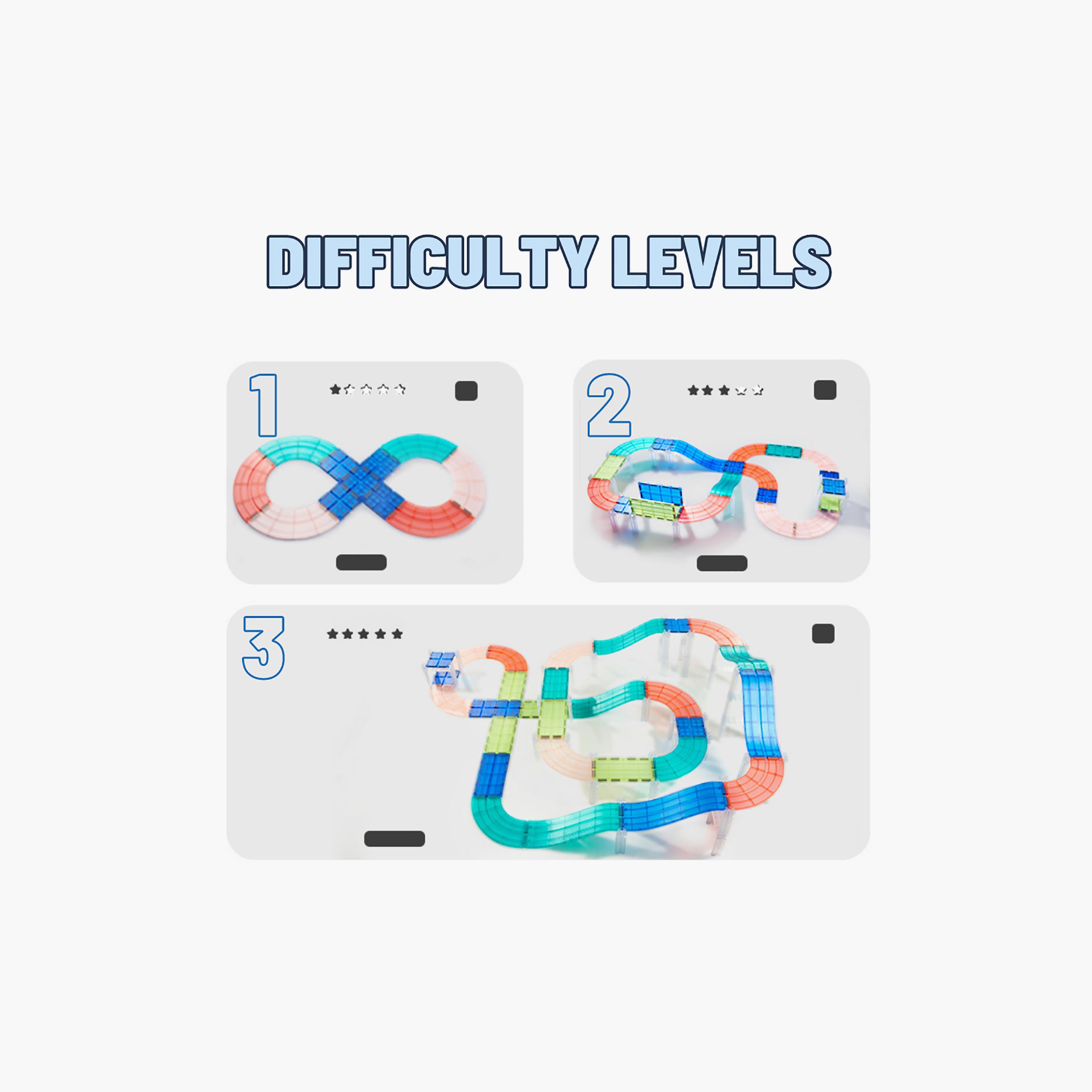 Mideer Racing Track Grooved Magnetic Tiles-toys-buildingblocks-magnetictoys-image-10