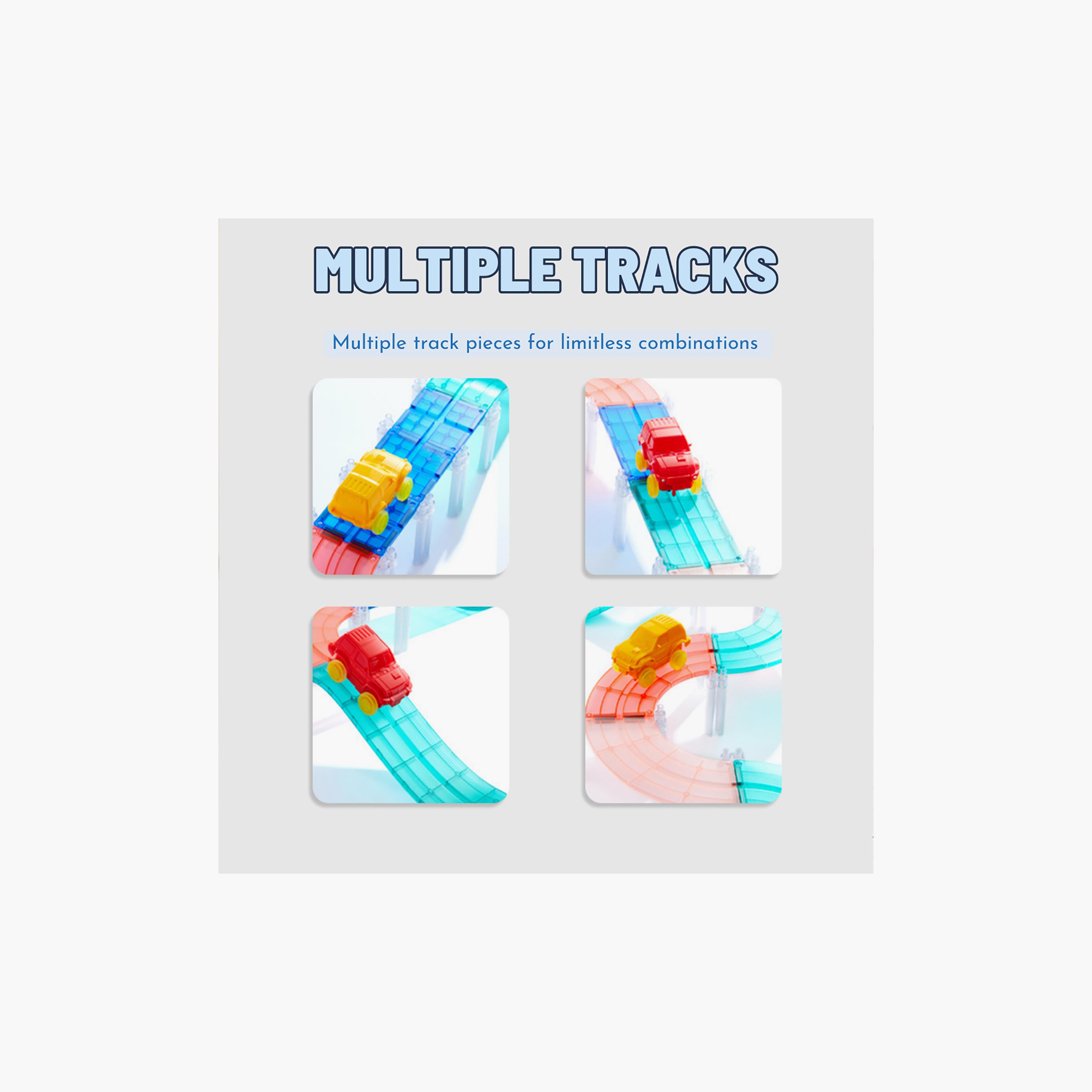 Mideer Racing Track Grooved Magnetic Tiles-toys-buildingblocks-magnetictoys-image-11