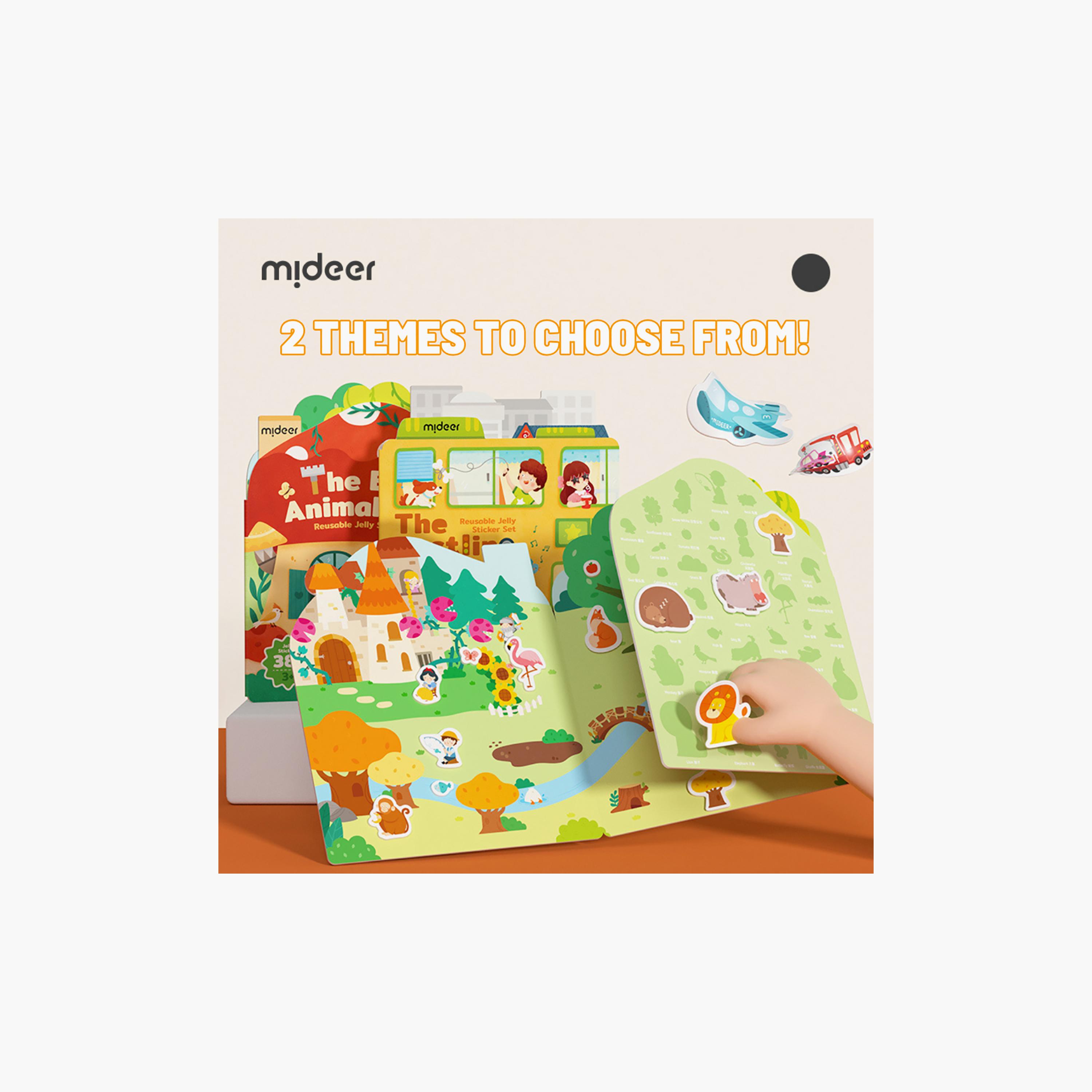 Mideer The Busy Animal Town Reusable Stickers-school-artsandcrafts-image-5