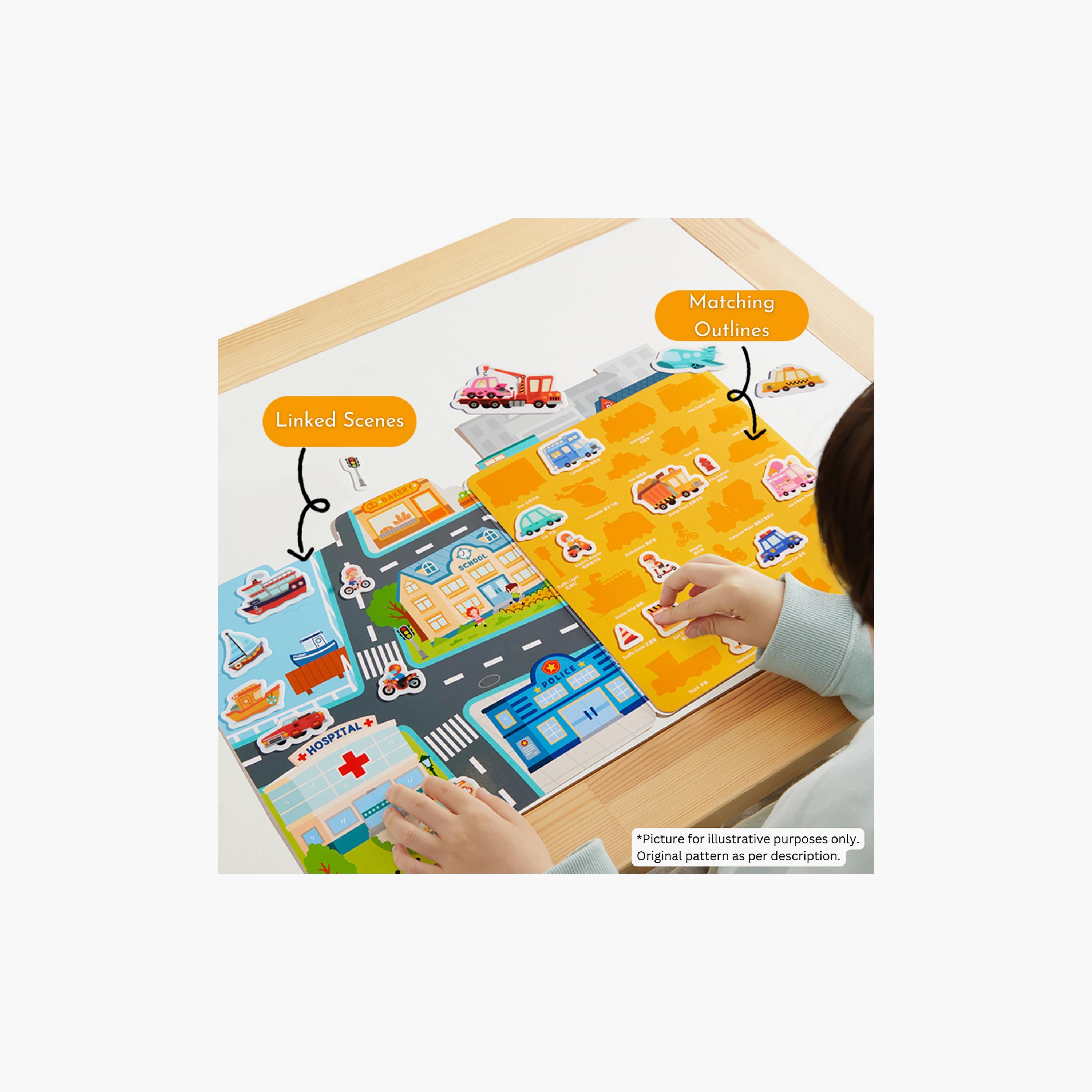 Mideer The Busy Animal Town Reusable Stickers-school-artsandcrafts-image-6