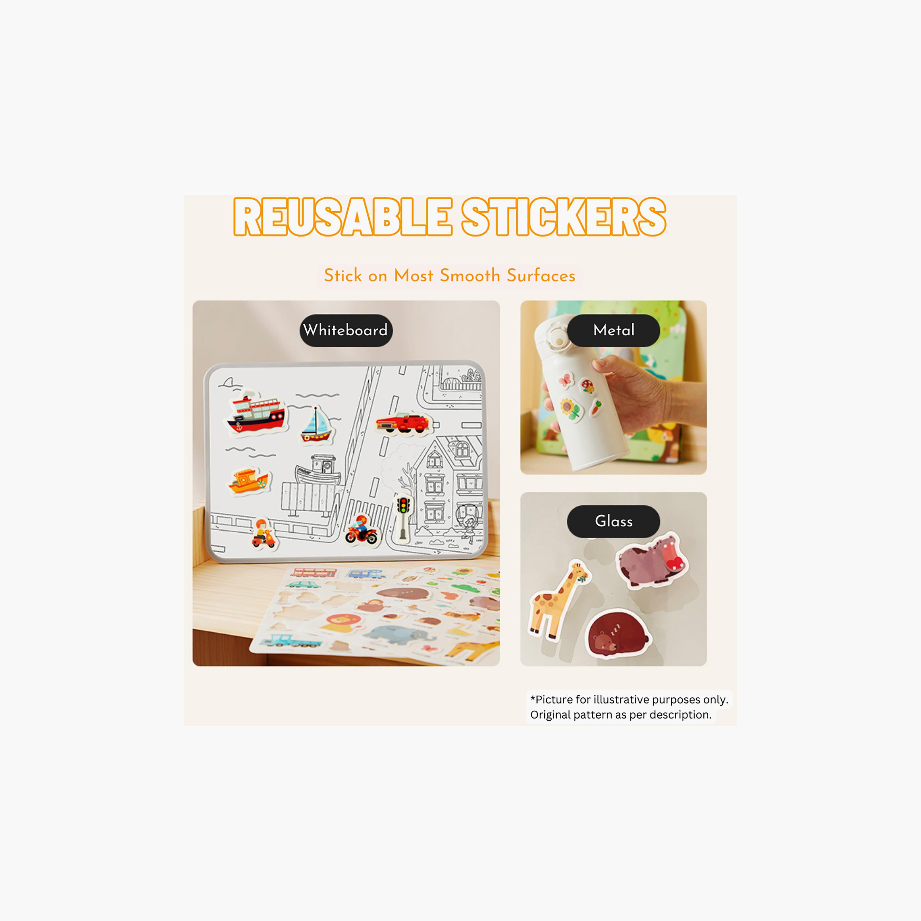 Mideer The Busy Animal Town Reusable Stickers-school-artsandcrafts-image-8