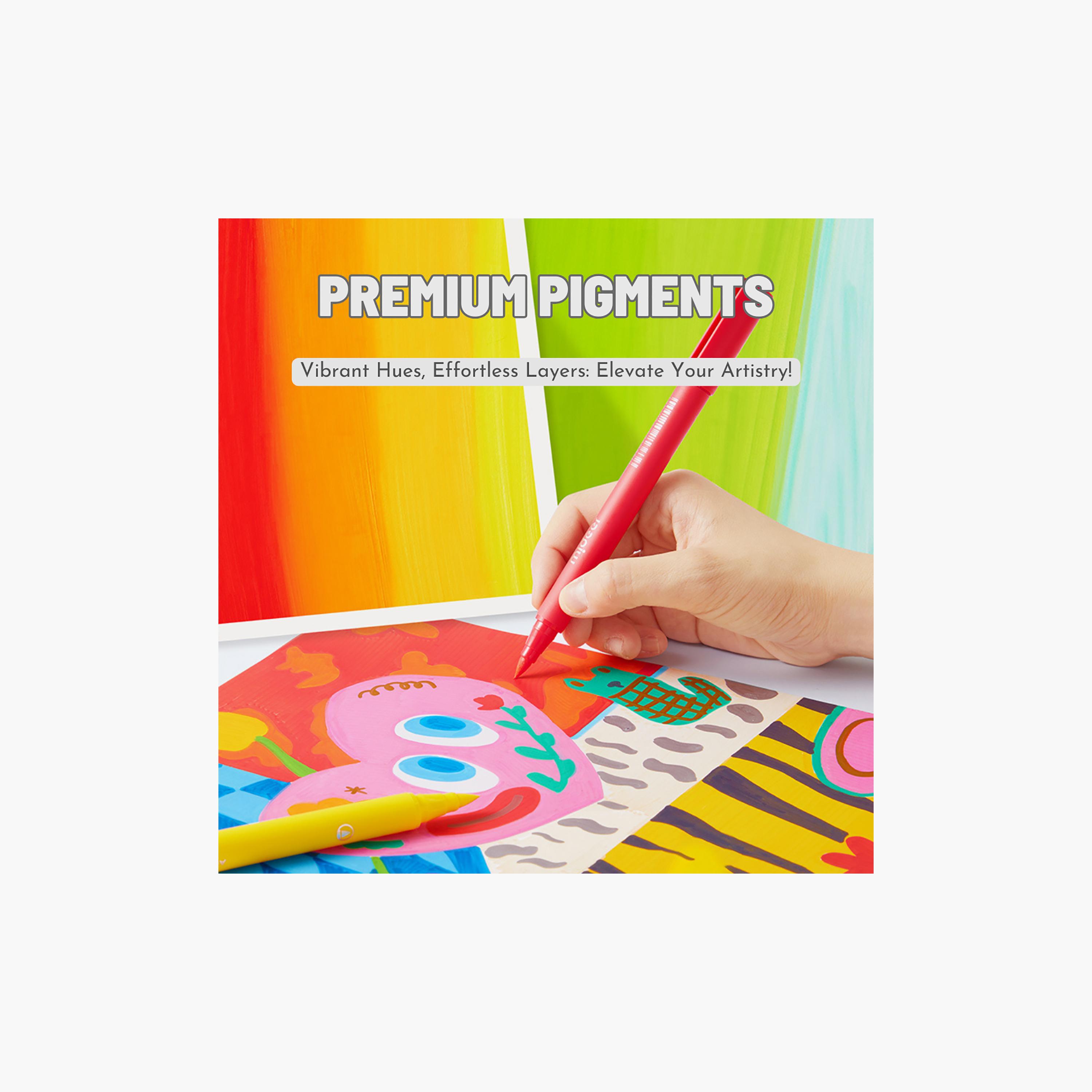 Mideer 24-Piece Ultra-Soft Acrylic Markers-school-artsandcrafts-image-7
