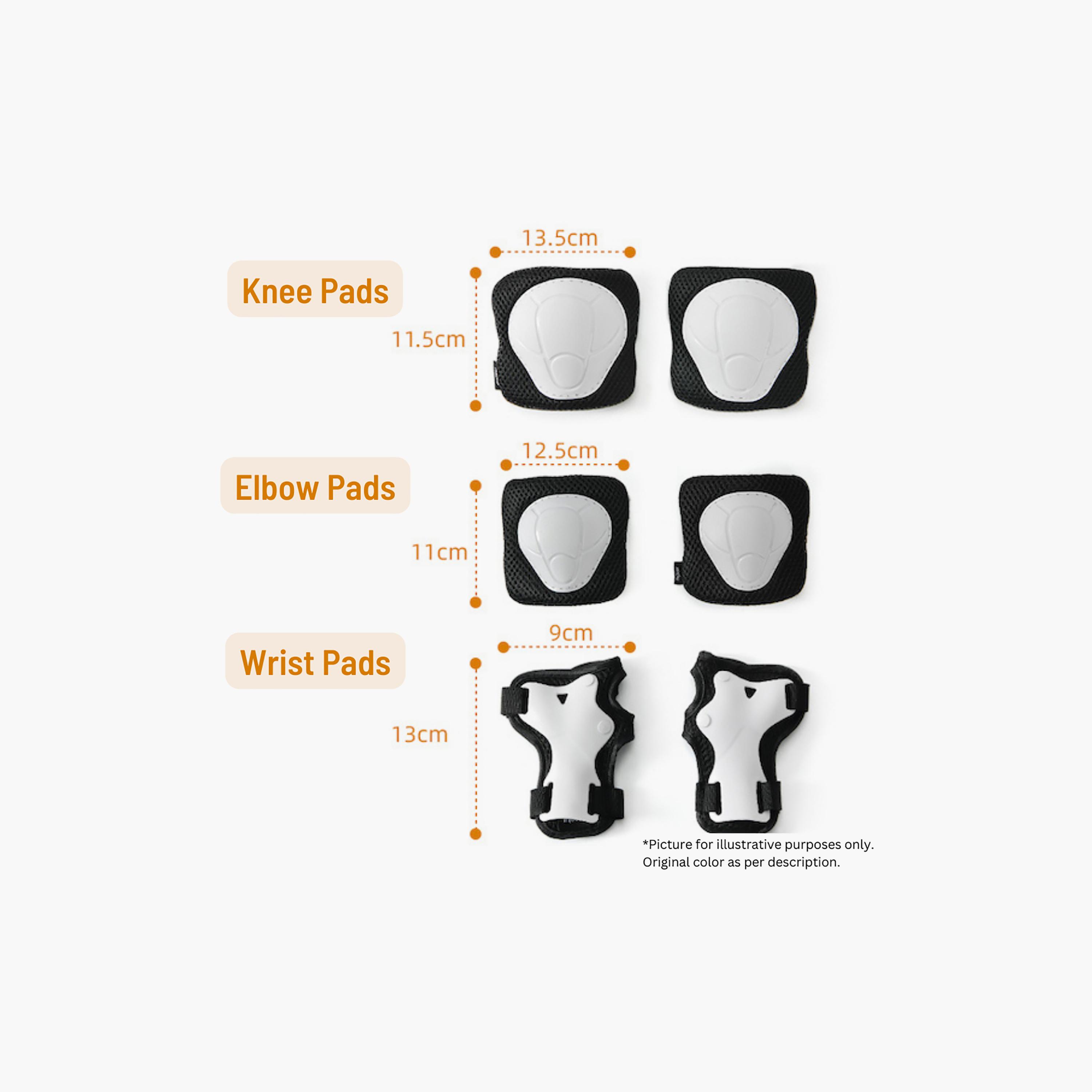 Mideer Knee & Elbow & Wrist Protective Gear Set-toys-outdoor-bikesandrideons-bikesafetyaccessories-image-4