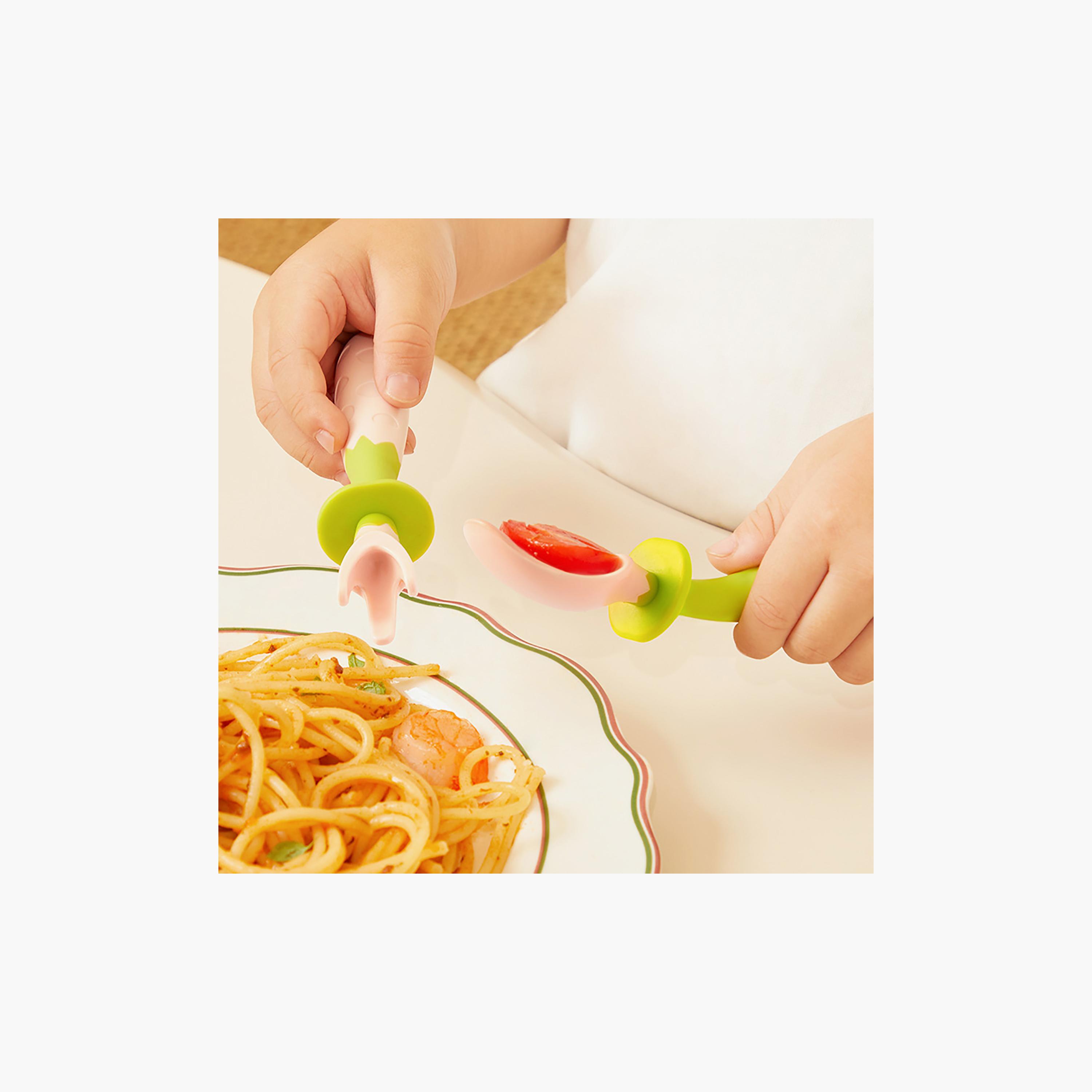 Mideer Bendable Spoon & Fork Set-baby-feeding-mealtimeessentials-image-2