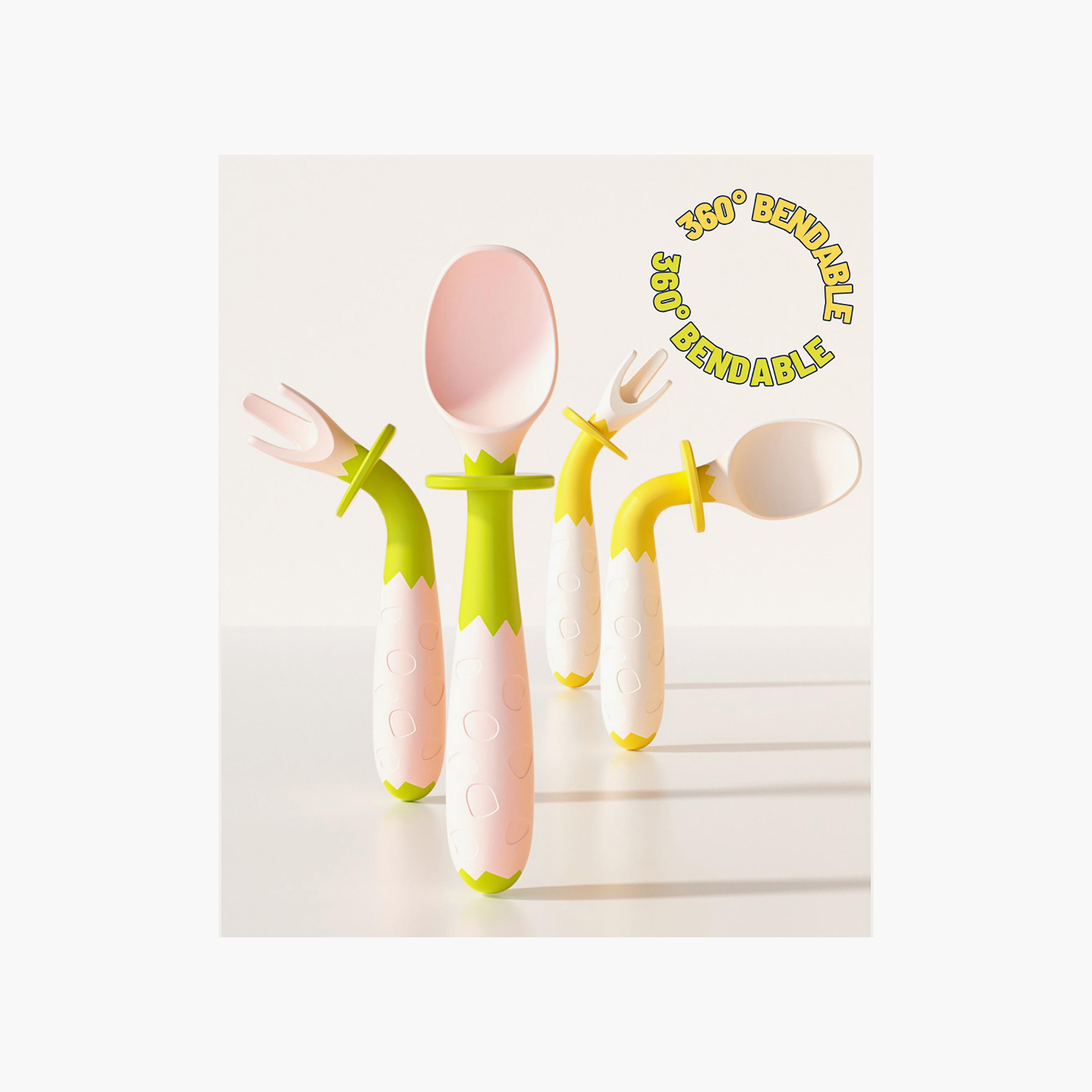 Mideer Bendable Spoon & Fork Set-baby-feeding-mealtimeessentials-image-9