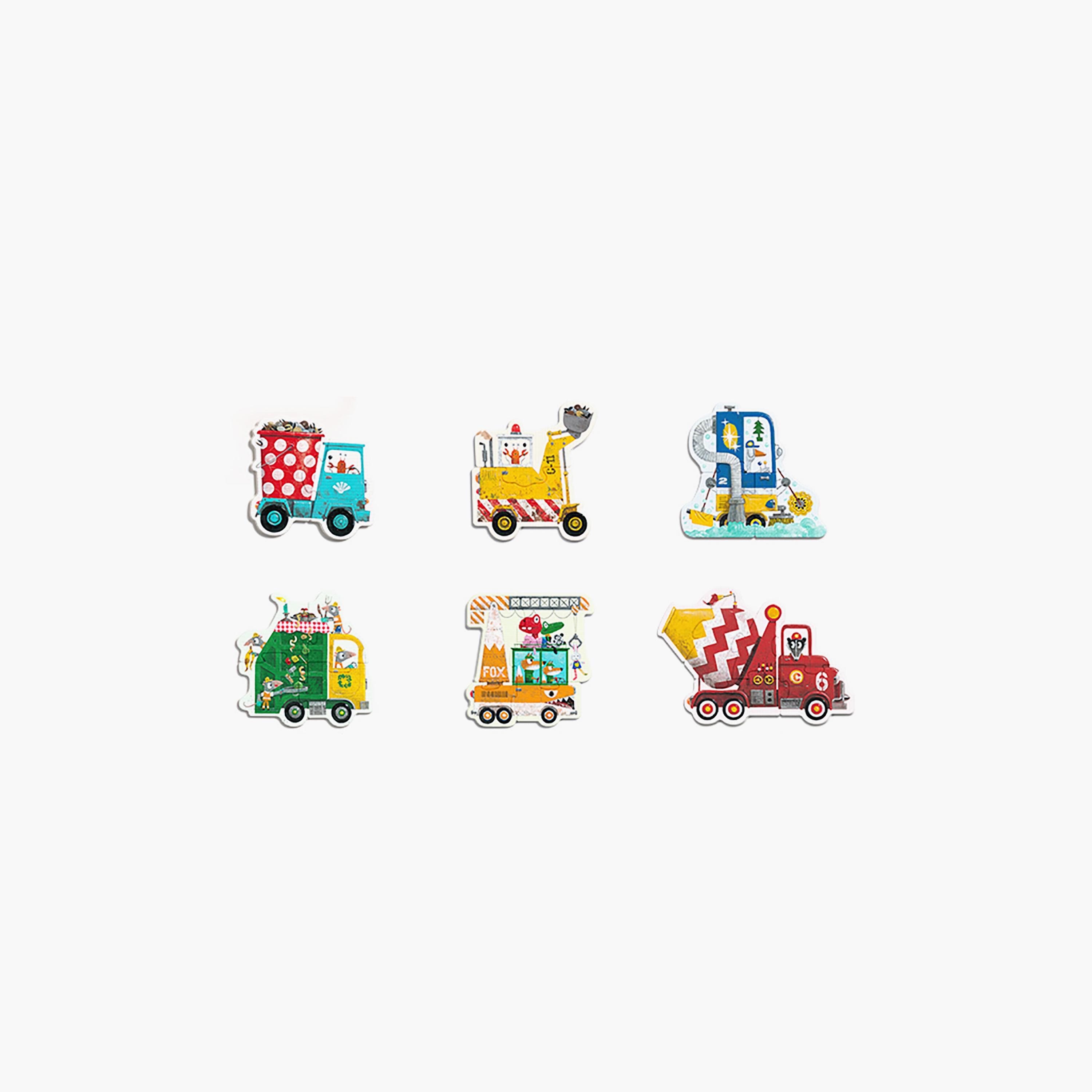 Mideer My First Puzzle - Construction Vehicles-toys-indoortoys-puzzles-image-1