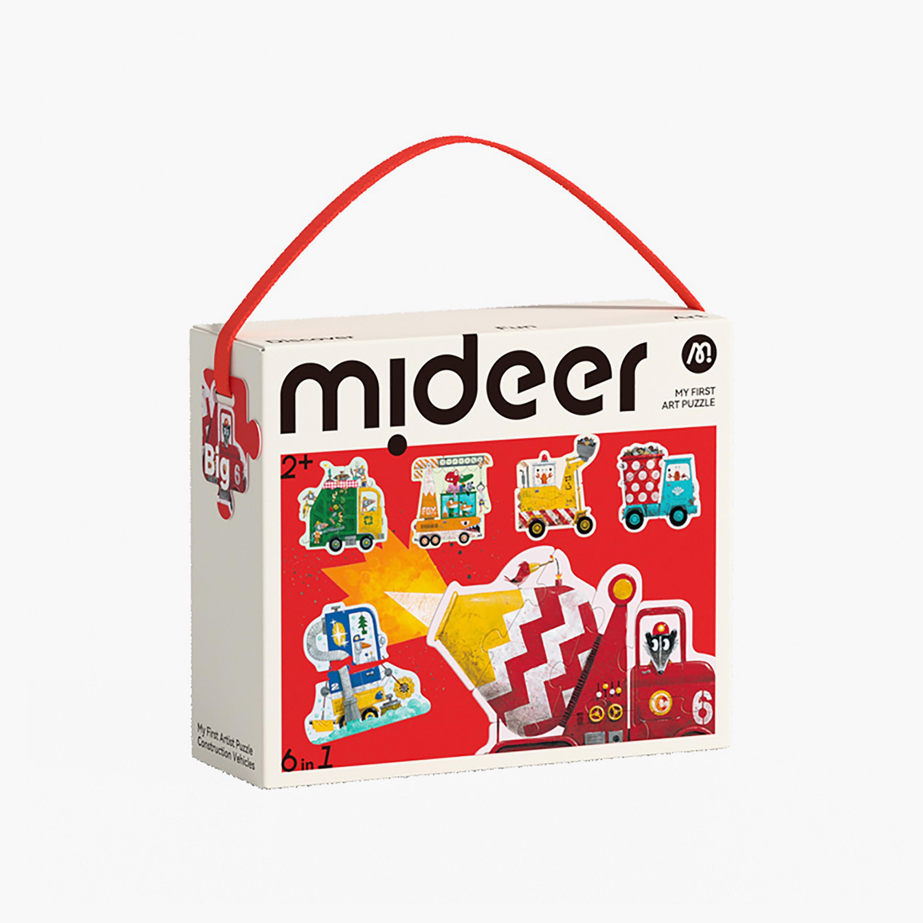 Mideer My First Puzzle - Construction Vehicles-toys-indoortoys-puzzles-image-2
