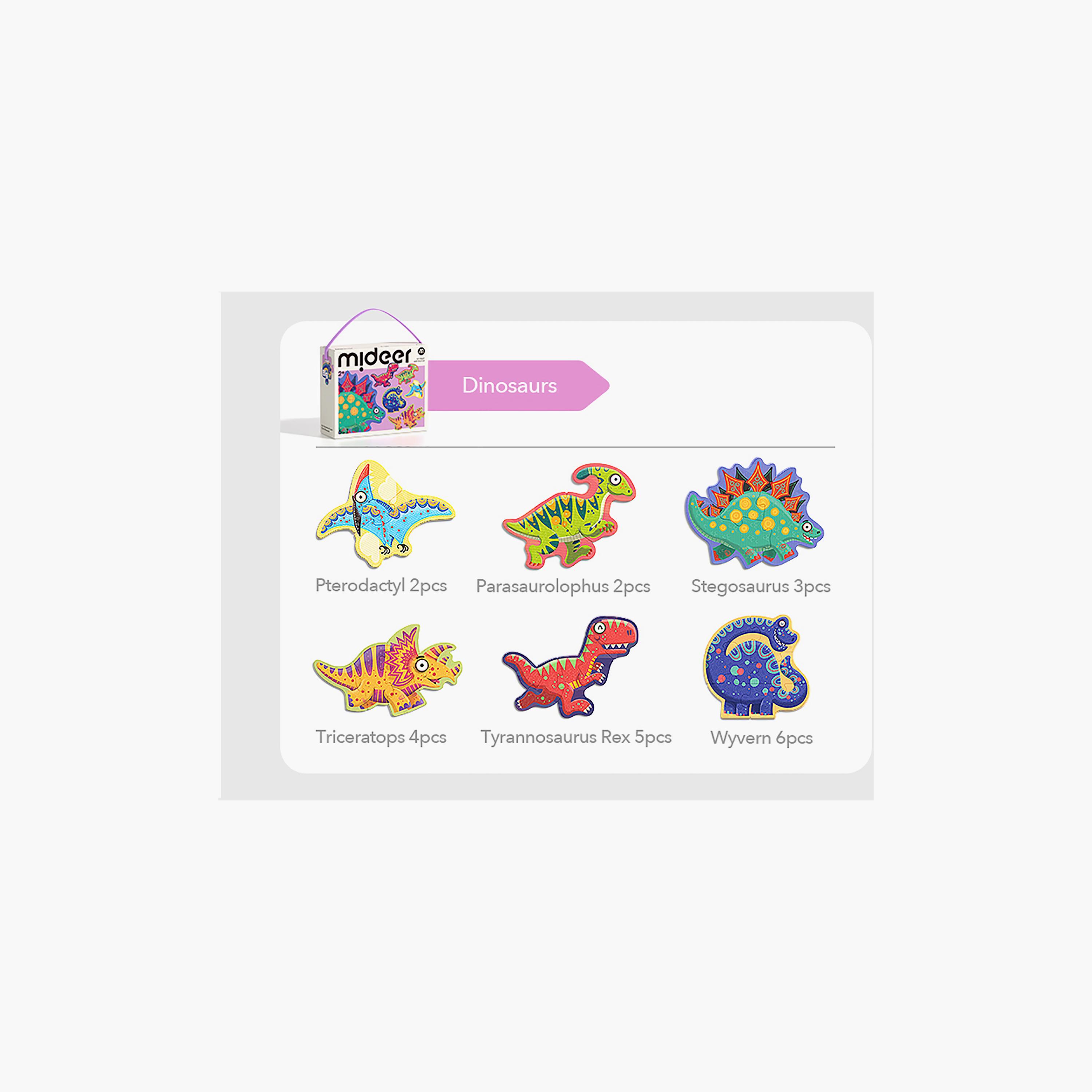 أحجية مرحلتي الأولى - ديناصورات من ميدير-toys-indoortoys-puzzles-image-4
