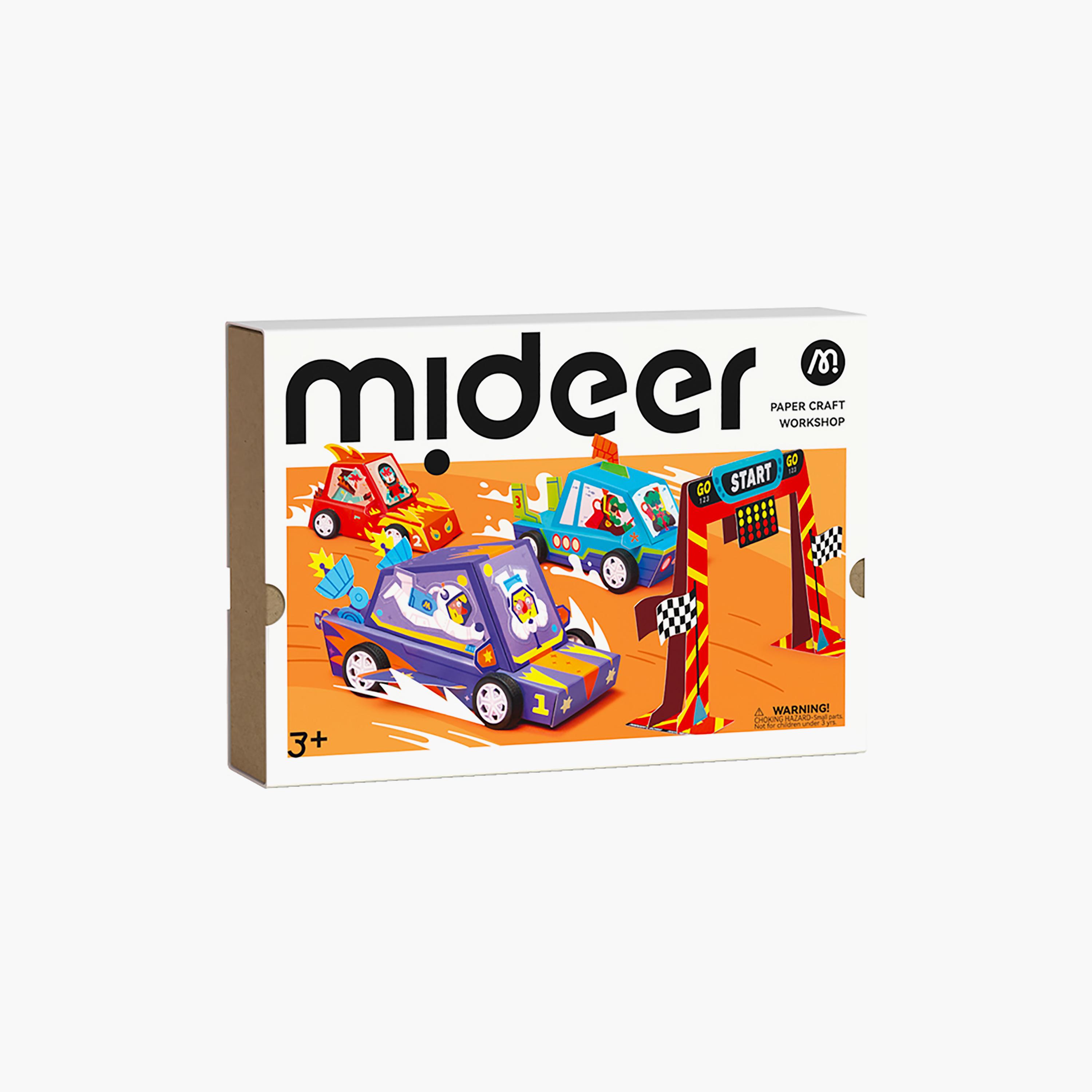 Mideer Paper Craft DIY Kit - Dream Racer-school-artsandcrafts-image-1