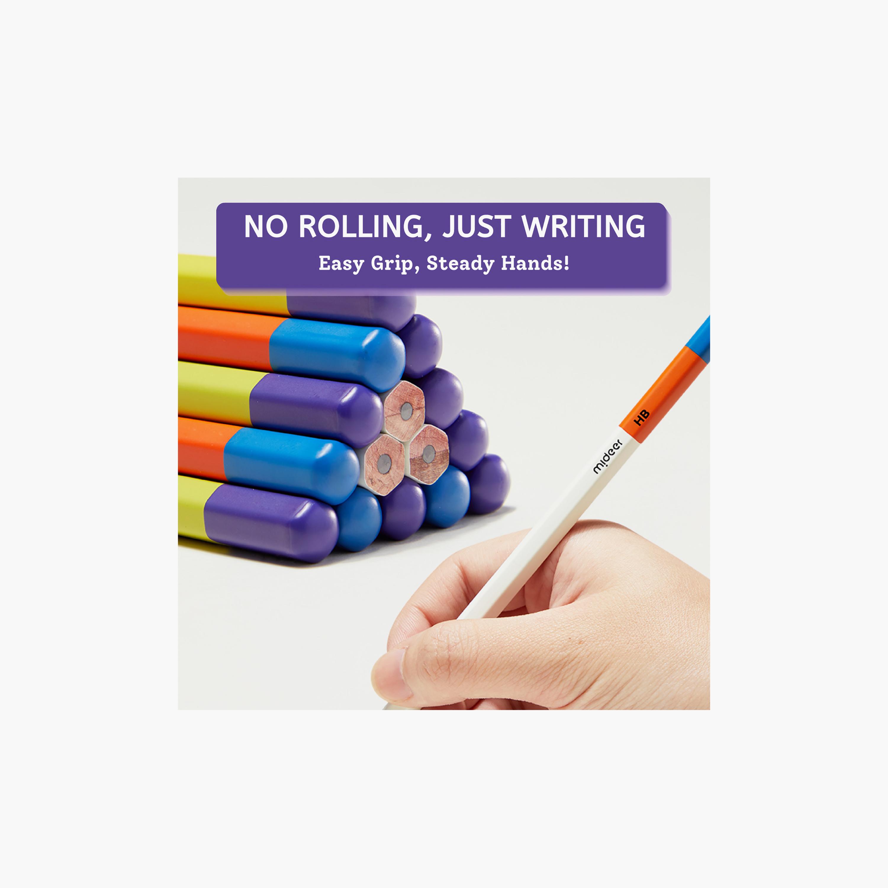 Mideer 12-Piece Fine Hex HB Pencils-school-stationery-pensandpencils-image-7