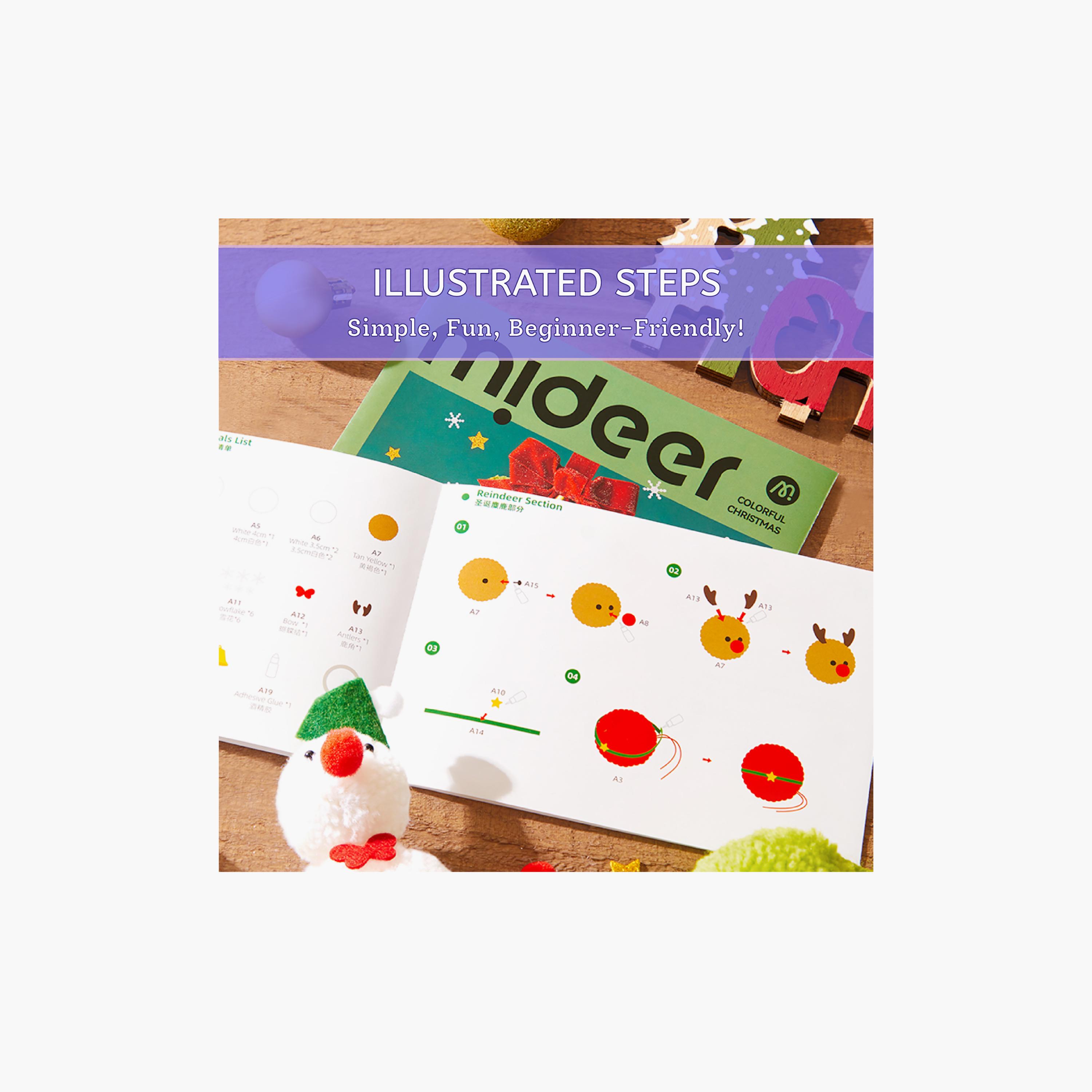طقم إكليل الكريسماس الملون من ميدير-school-artsandcrafts-image-7