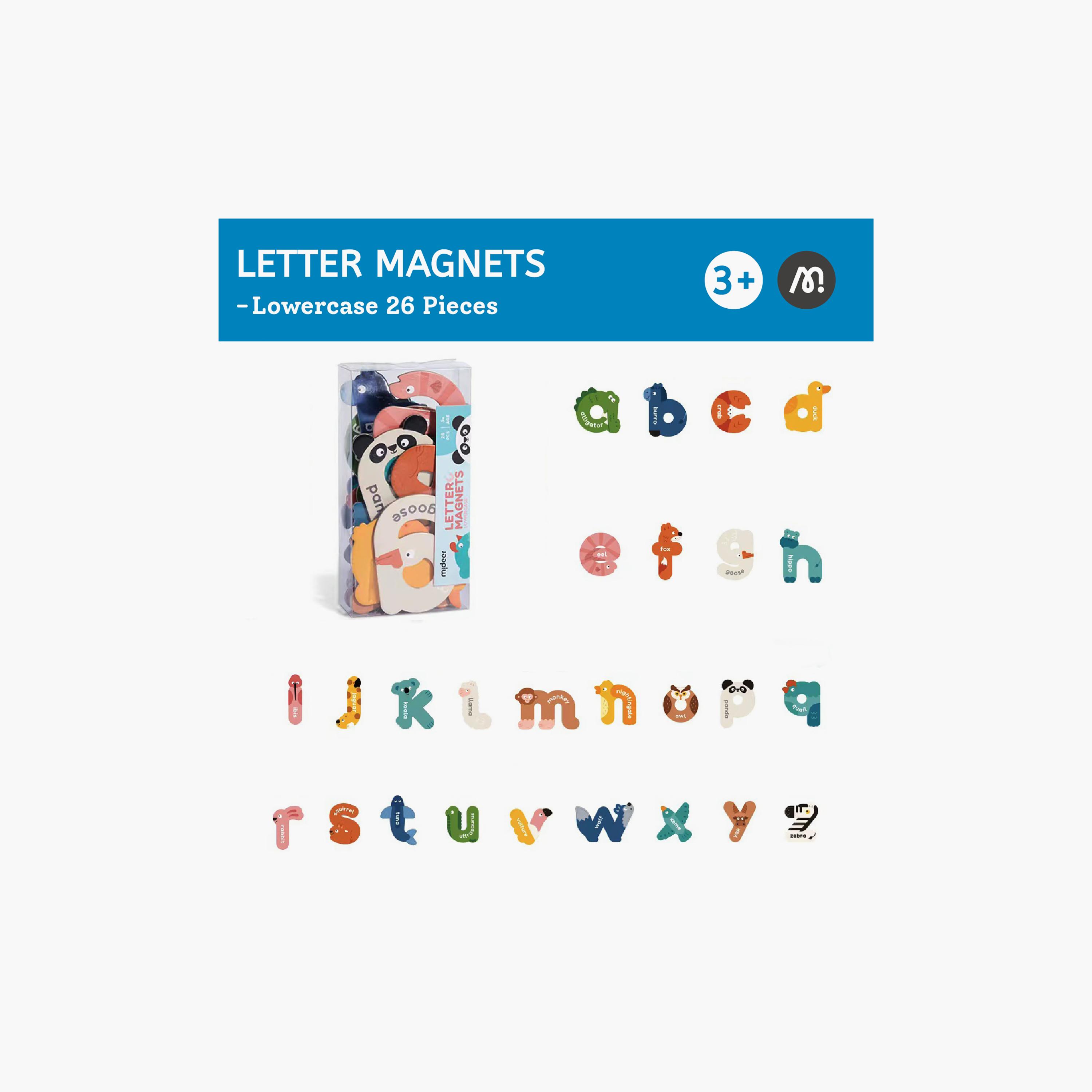 حروف مغناطيسية، 26 قطعة من ميدير-toys-buildingblocks-magnetictoys-image-2