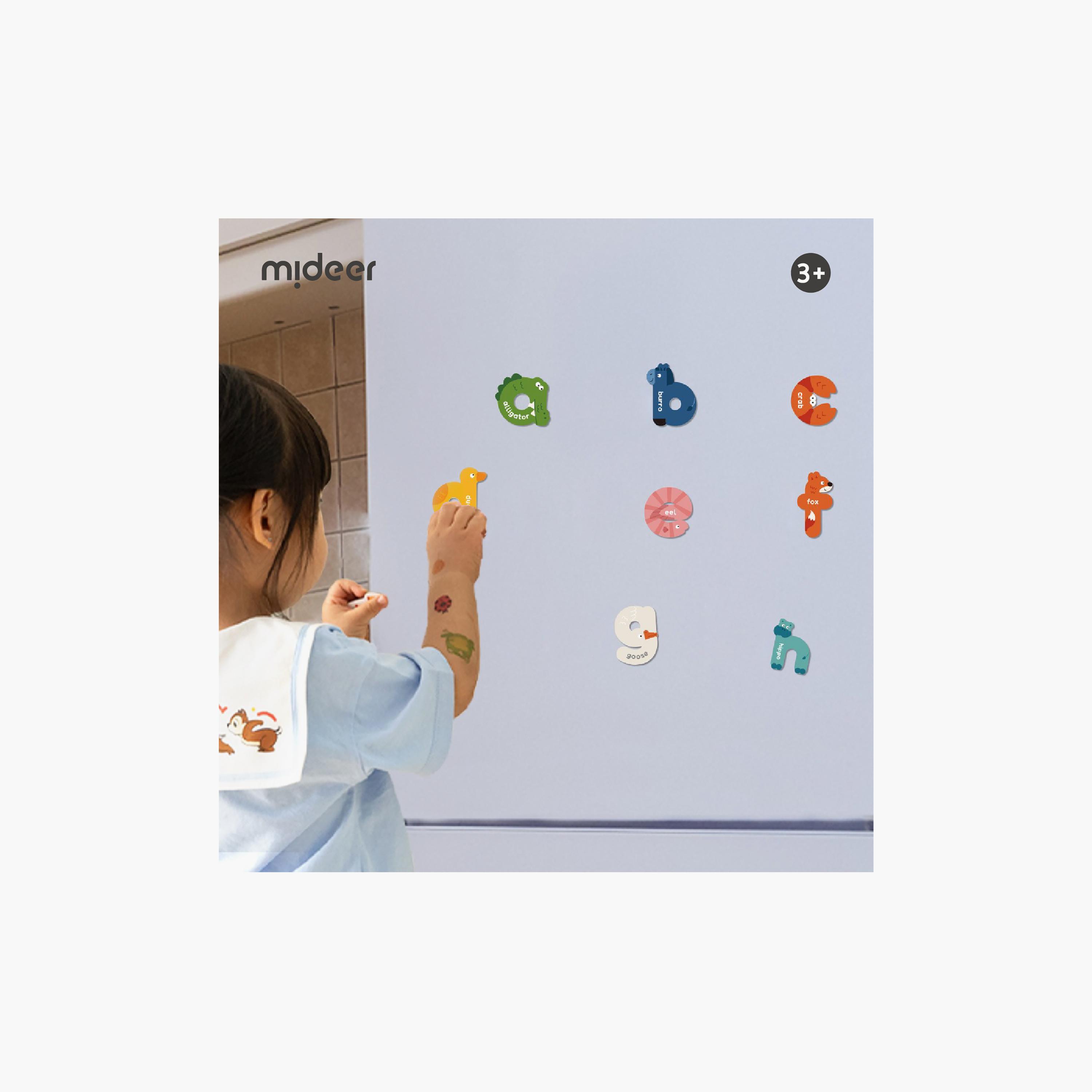 حروف مغناطيسية، 26 قطعة من ميدير-toys-buildingblocks-magnetictoys-image-3