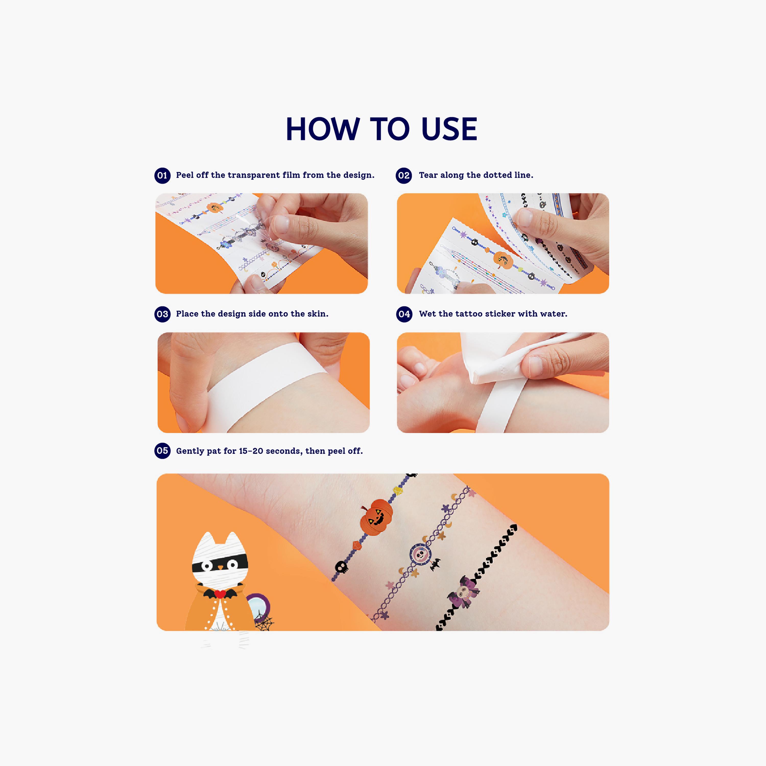 Mideer Halloween Stickers & Tattoo Set-school-artsandcrafts-image-5