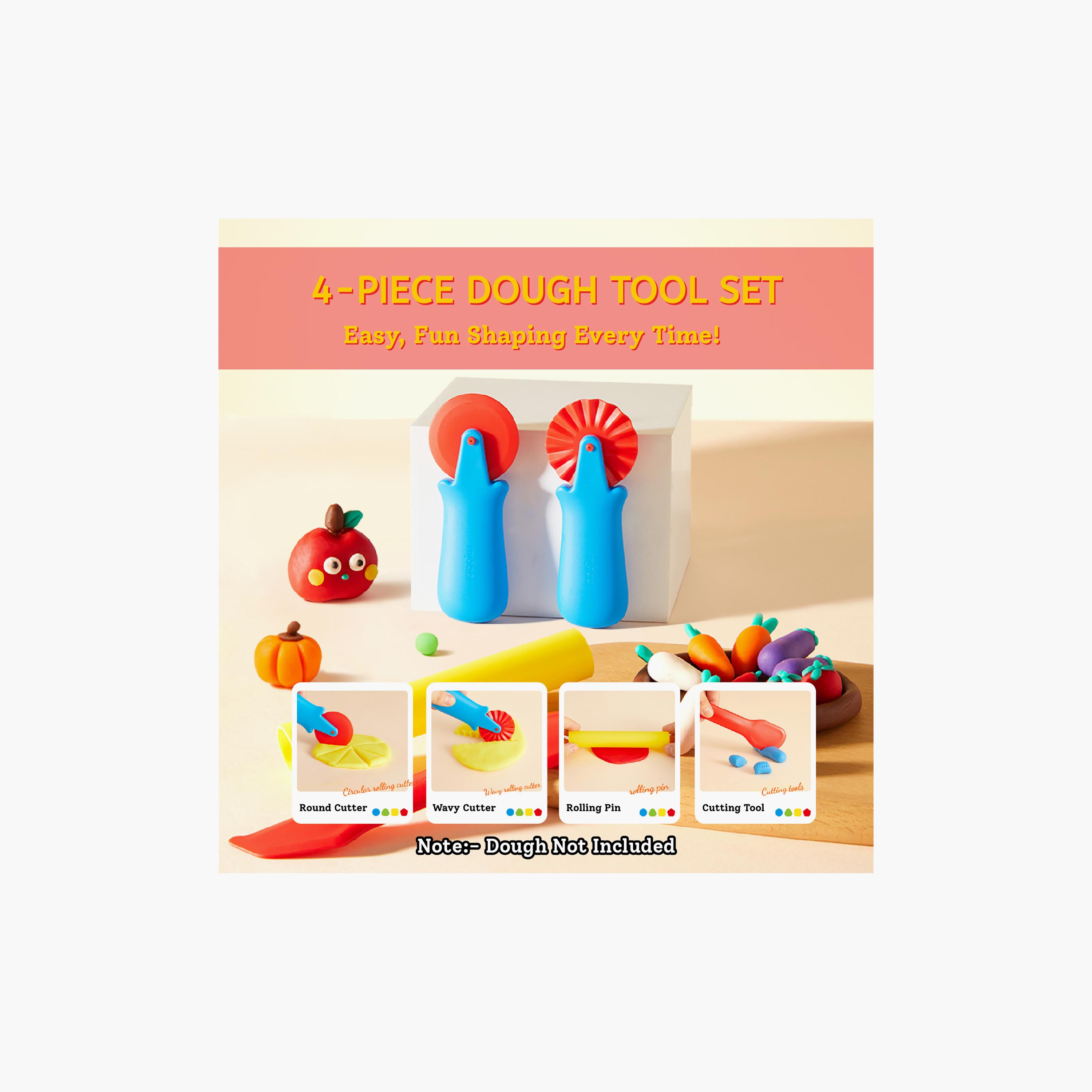 Mideer 4-Piece Creative Clay Tool Set-toys-educational-doughtoys-image-3