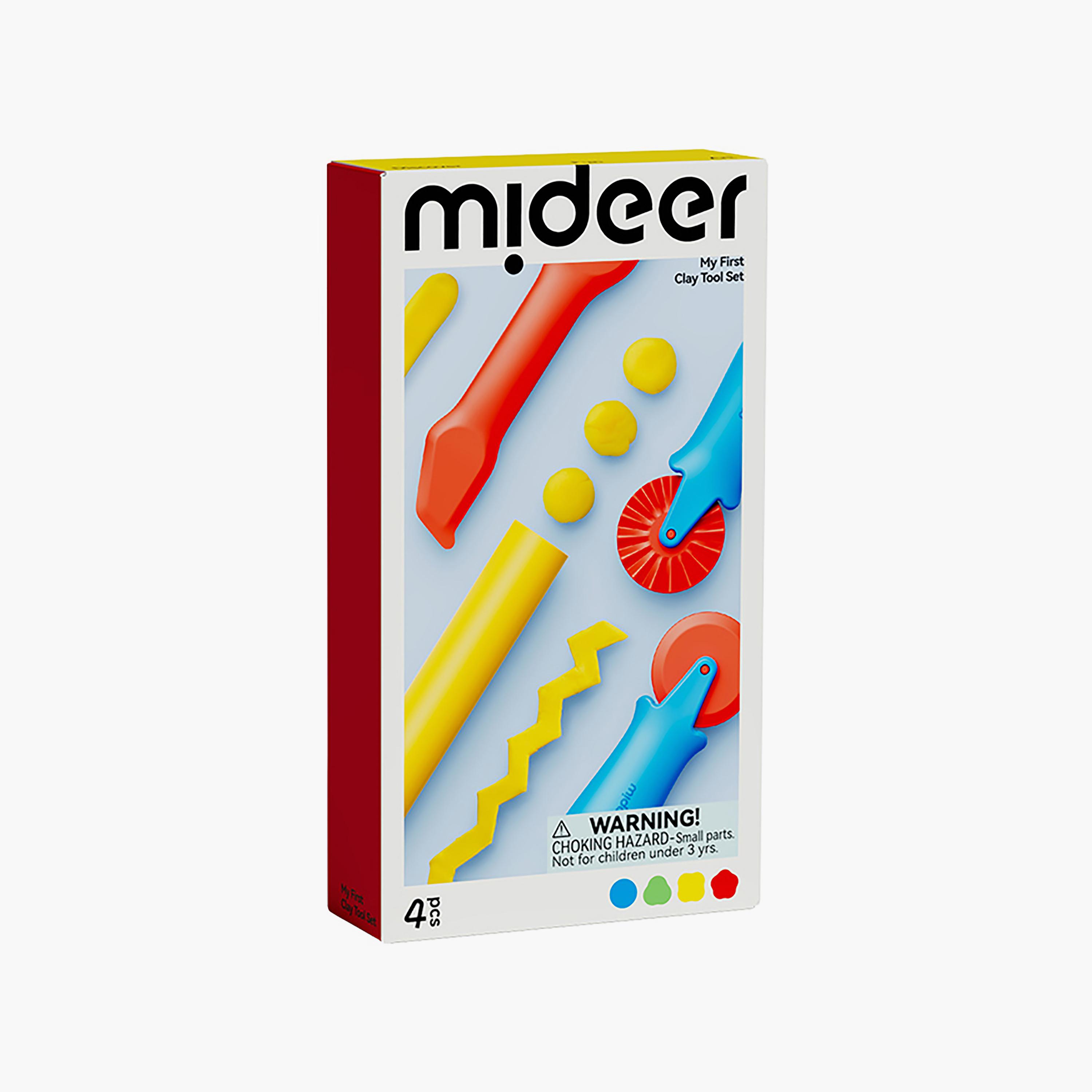Mideer 4-Piece Creative Clay Tool Set-toys-educational-doughtoys-image-5
