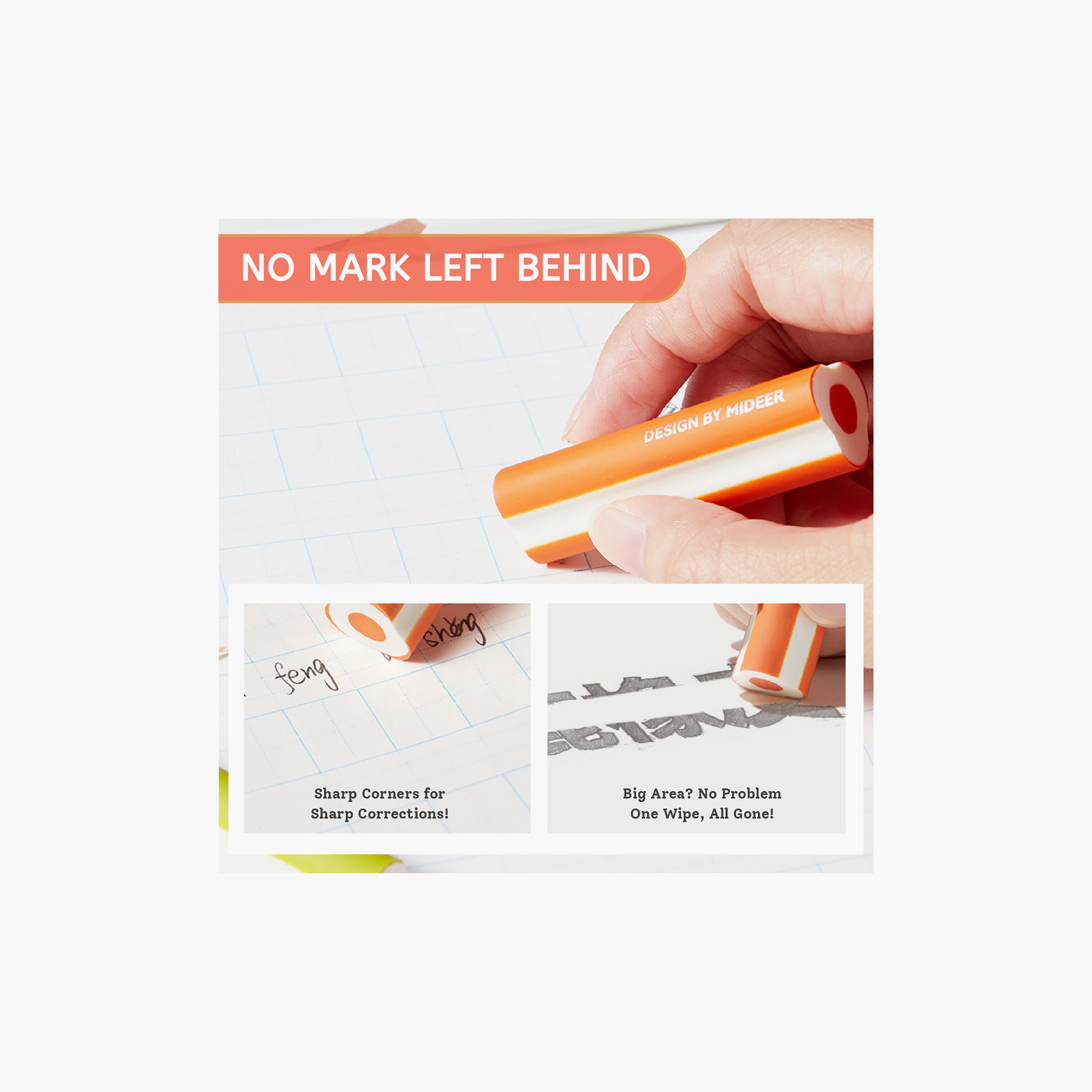ممحاة سهلة الإمساك، 3 قطع من ميدير-school-stationery-accessories-image-4