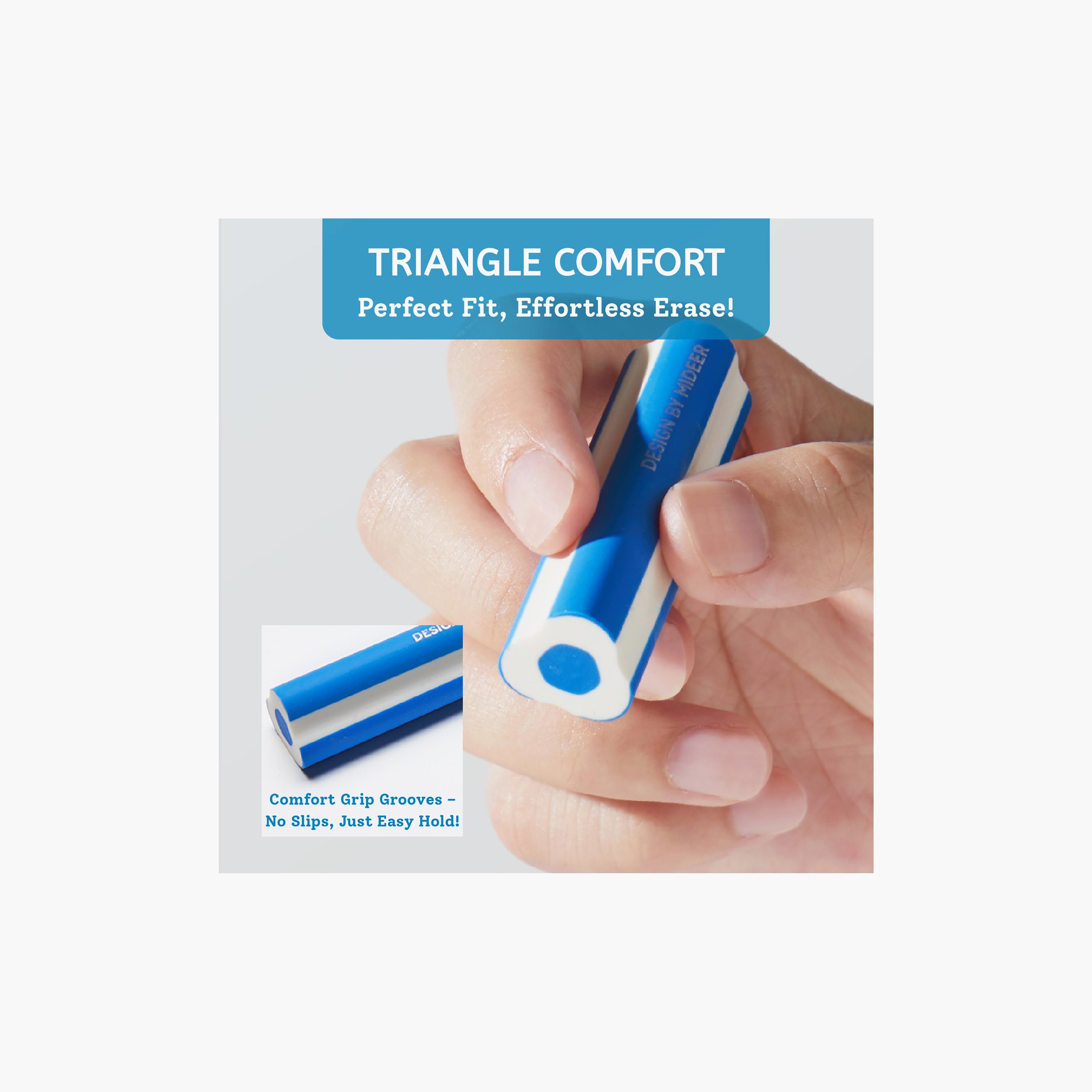 ممحاة سهلة الإمساك، 3 قطع من ميدير-school-stationery-accessories-image-5