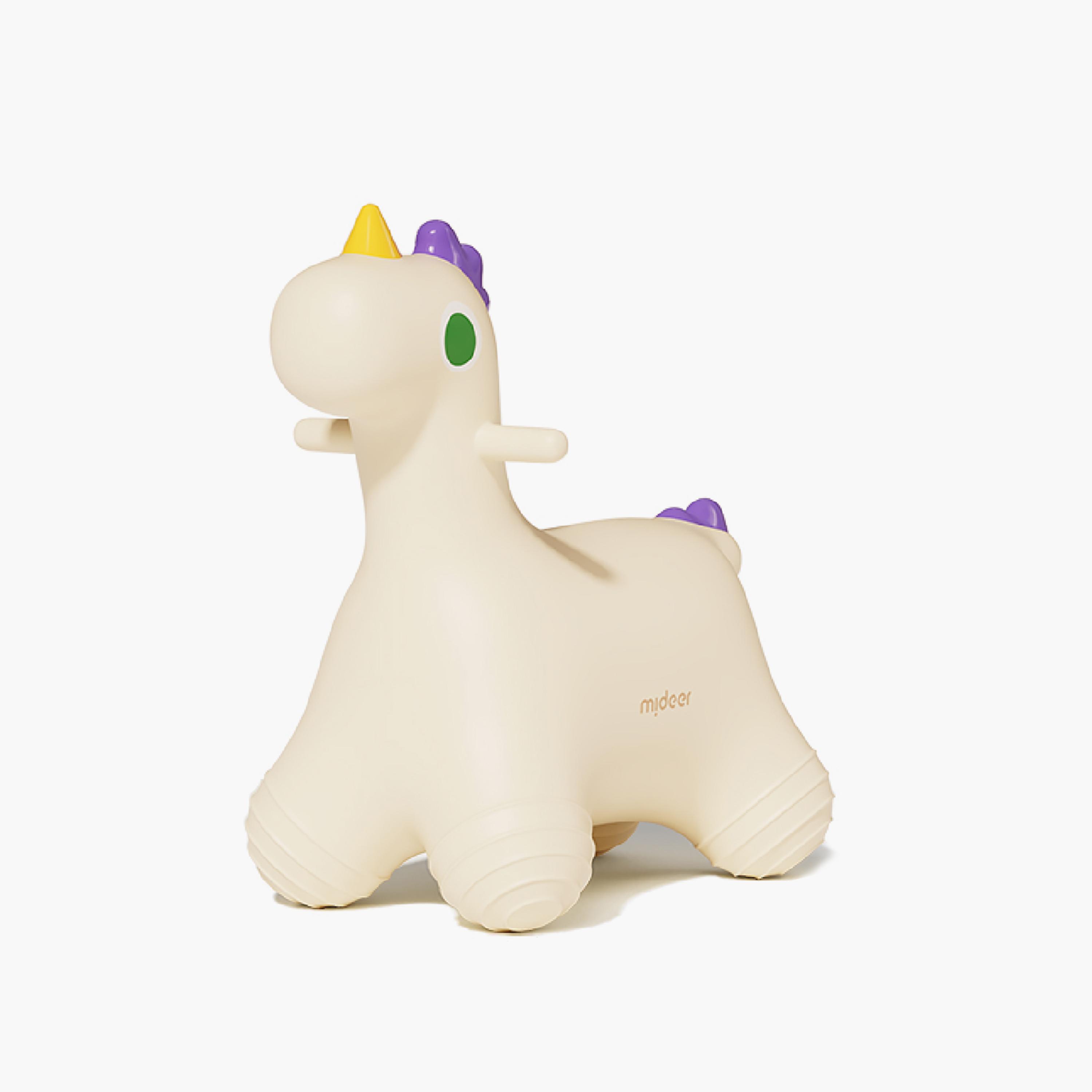 Mideer Inflatable Bouncy Horse Toy-toys-babyandtoddlertoys-pushandpulltoys-image-1