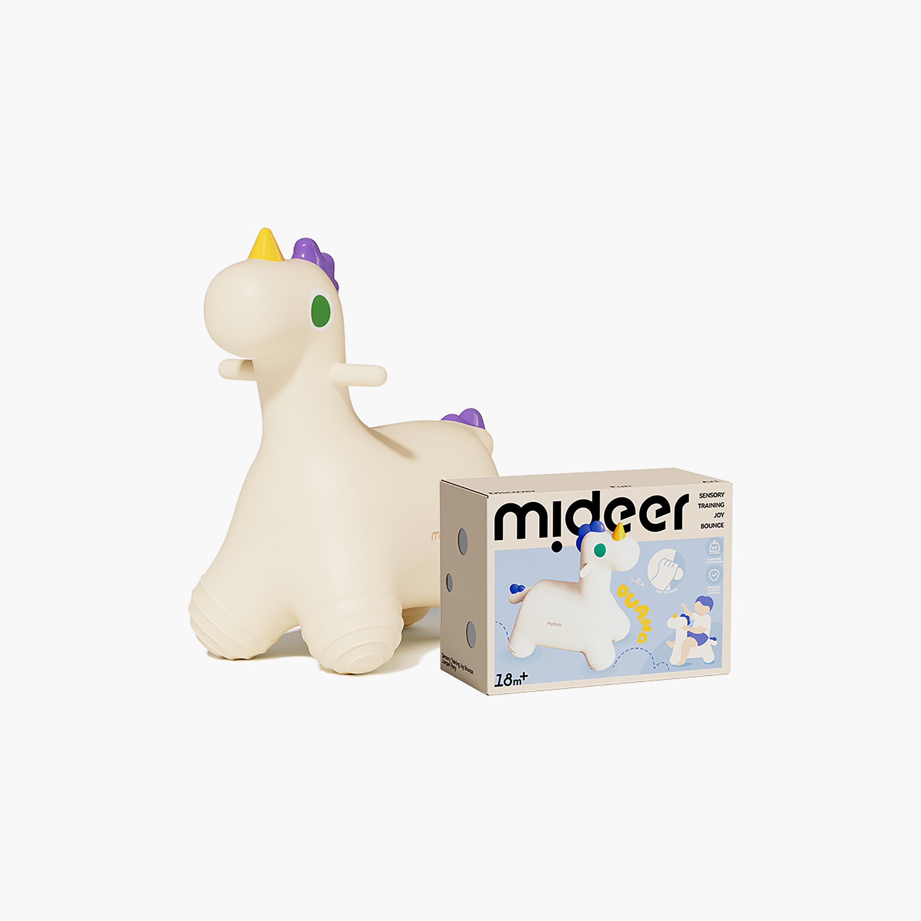 Mideer Inflatable Bouncy Horse Toy-toys-babyandtoddlertoys-pushandpulltoys-image-2
