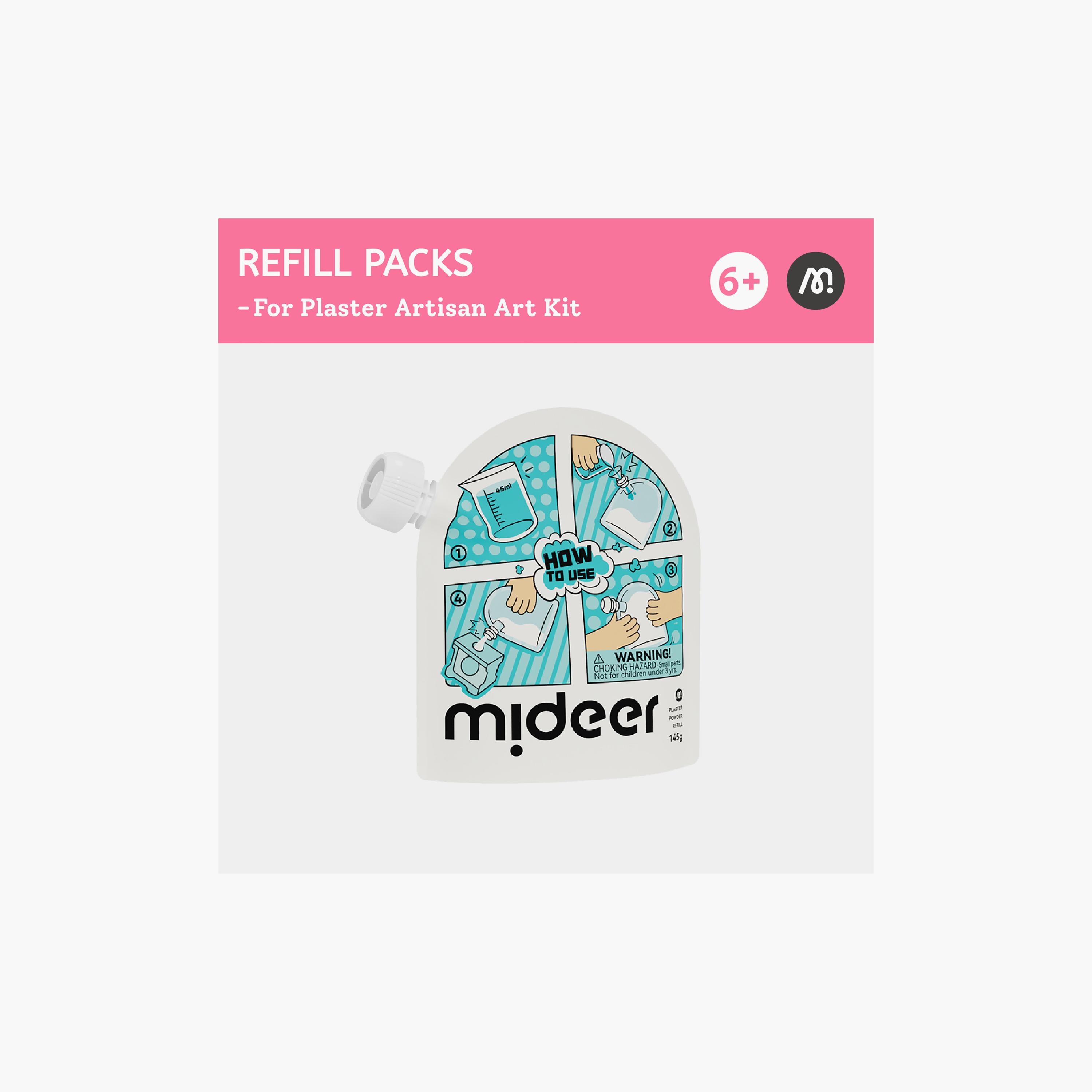 Mideer Plaster Powder Refill - 145 gm-school-artsandcrafts-image-2