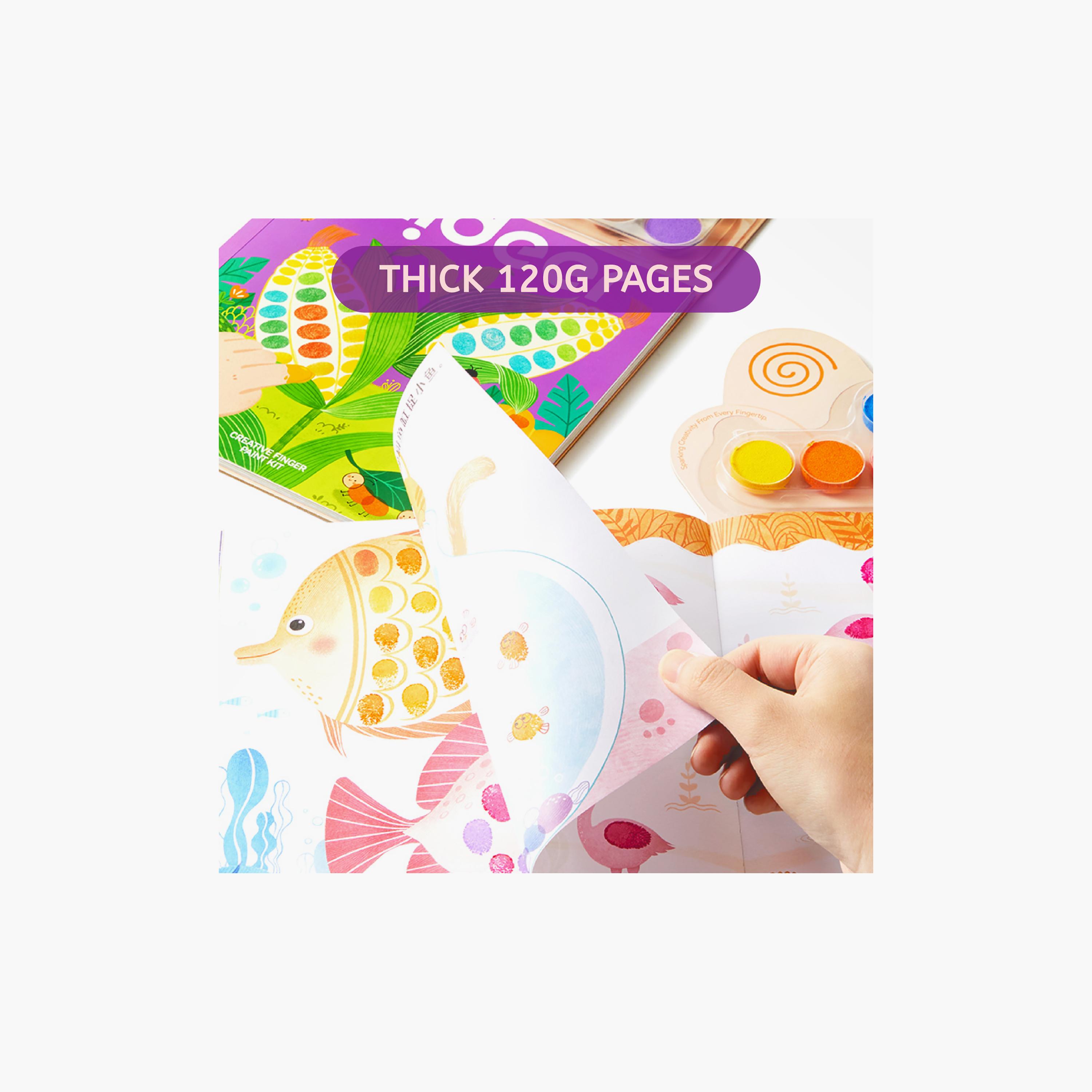 Mideer Art Book With Finger Paint Colours-school-artsandcrafts-image-5