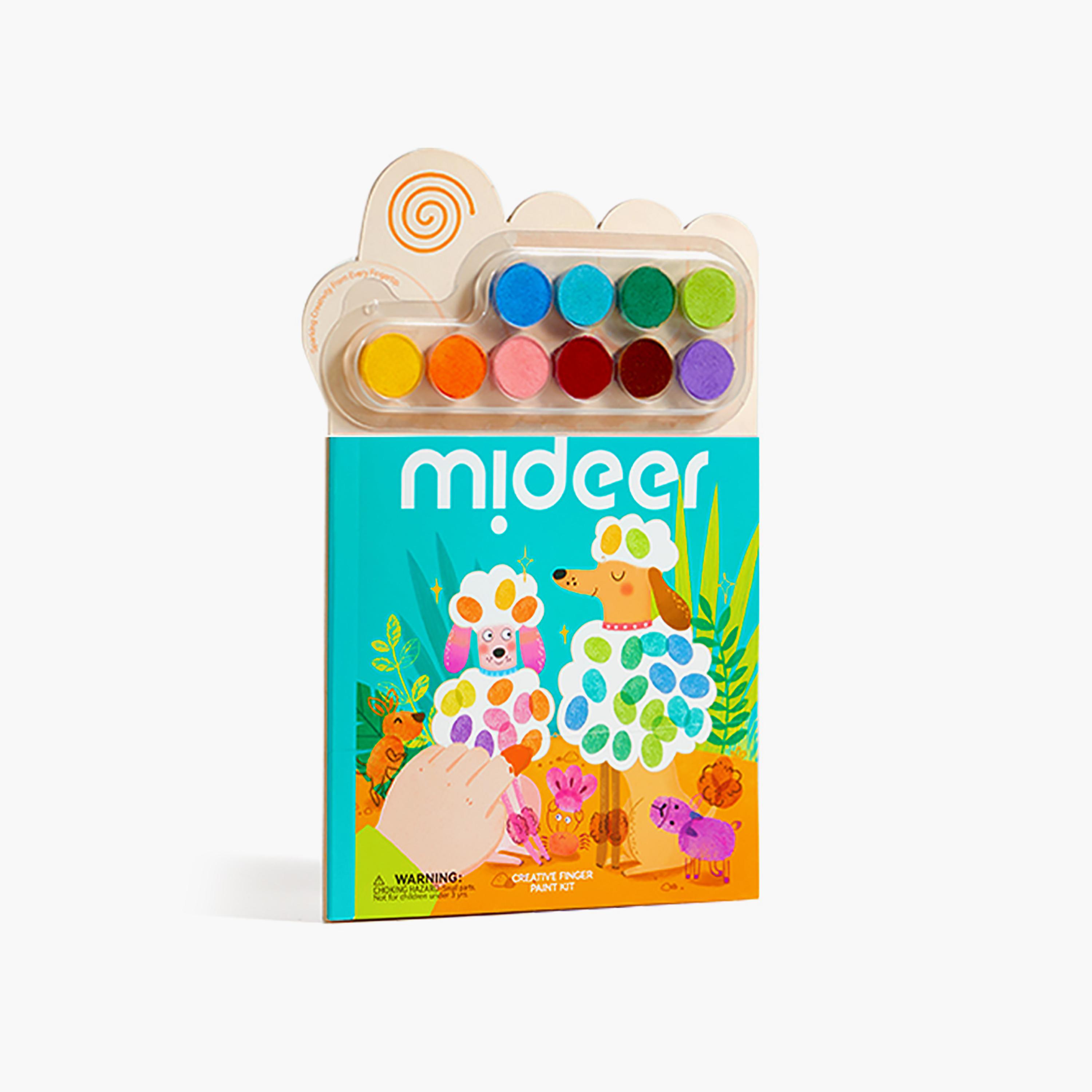 Mideer Art Book With Finger Paint Colours-school-artsandcrafts-image-1
