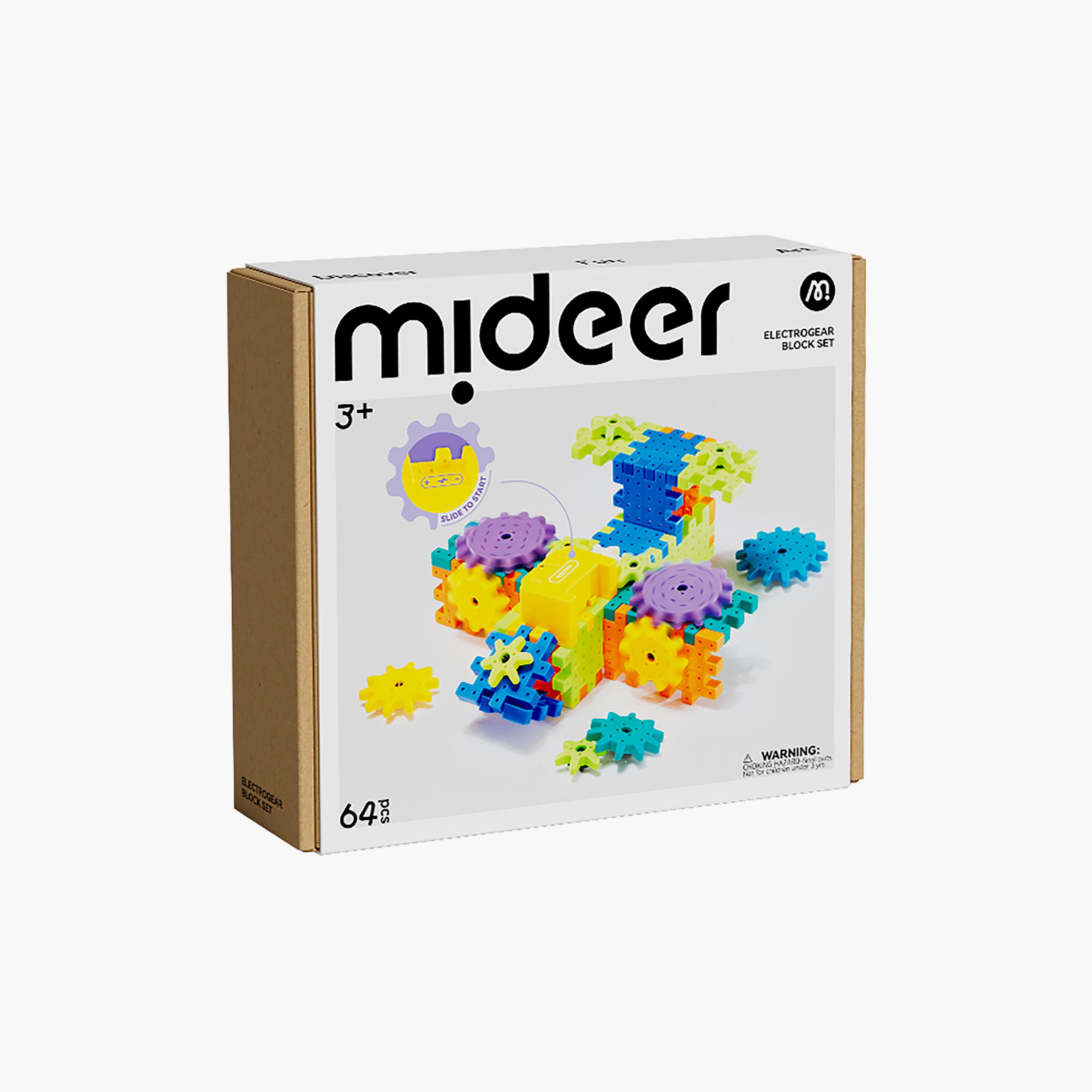 طقم مكعبات إلكتروجير، 64 قطعة من ميدير-toys-buildingblocks-blocks-image-1