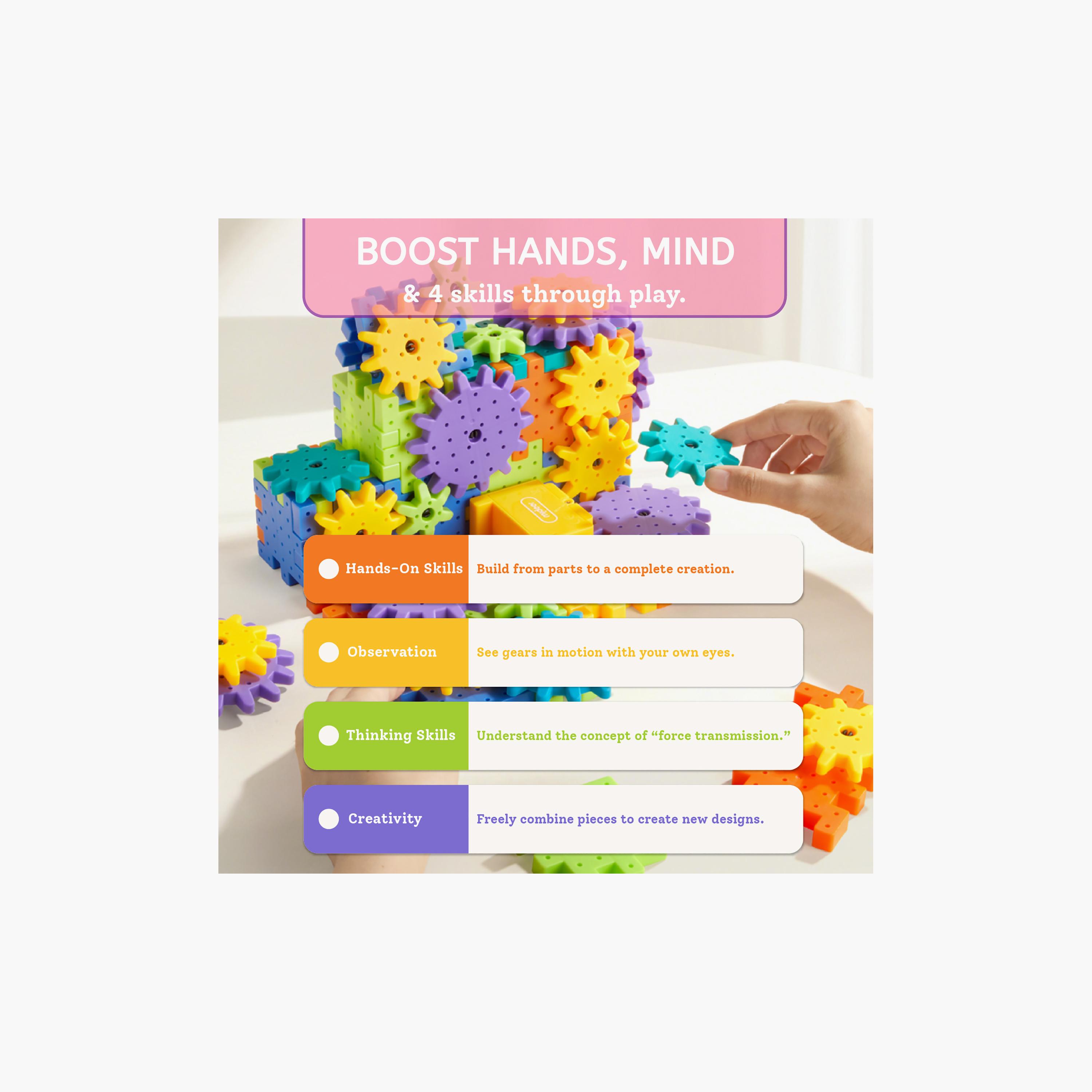 طقم مكعبات إلكتروجير، 64 قطعة من ميدير-toys-buildingblocks-blocks-image-7
