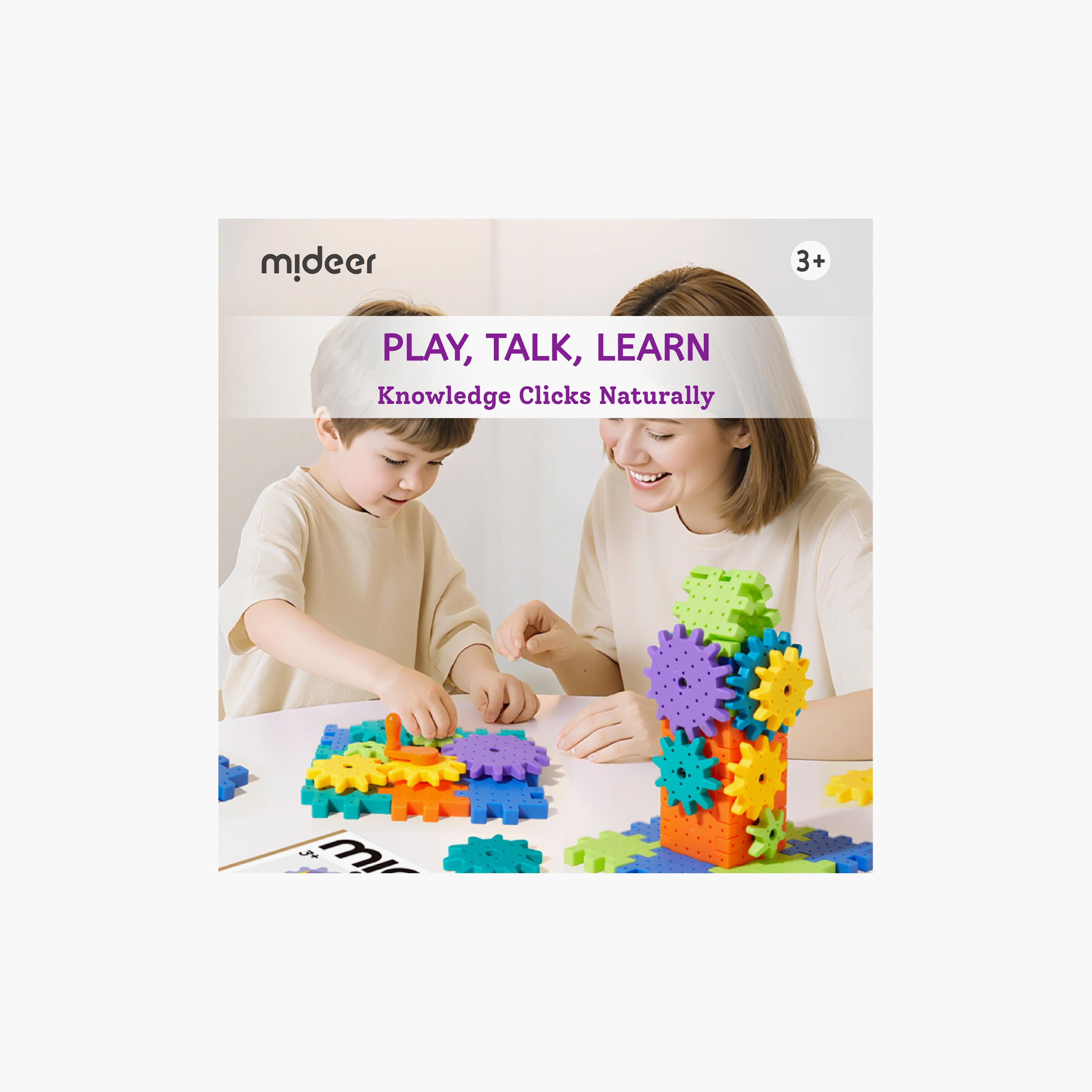 طقم مكعبات إلكتروجير، 64 قطعة من ميدير-toys-buildingblocks-blocks-image-9