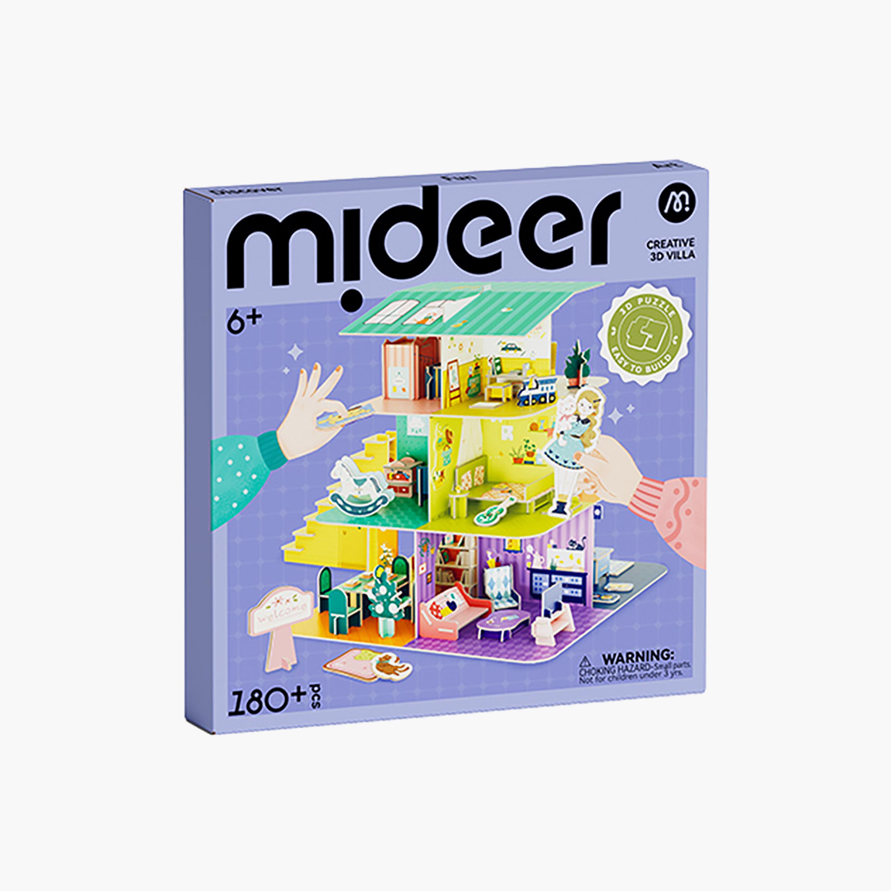 فيلا ثلاثية الأبعاد للبناء واللعب الإبداعي من ميدير-toys-buildingblocks-blocks-image-1