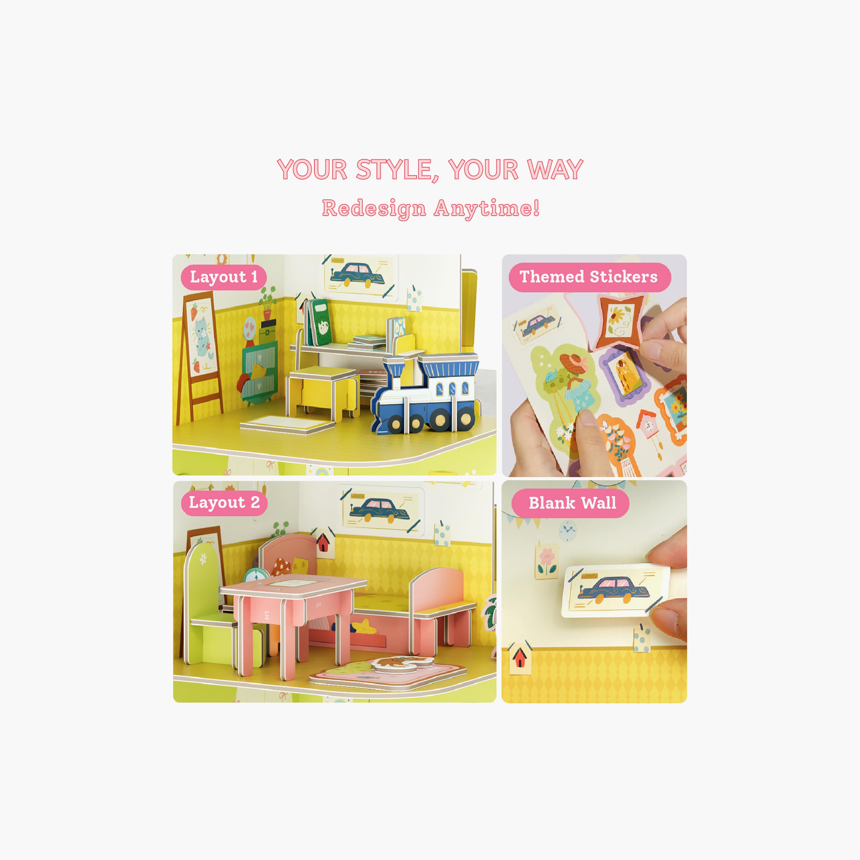 فيلا ثلاثية الأبعاد للبناء واللعب الإبداعي من ميدير-toys-buildingblocks-blocks-image-6