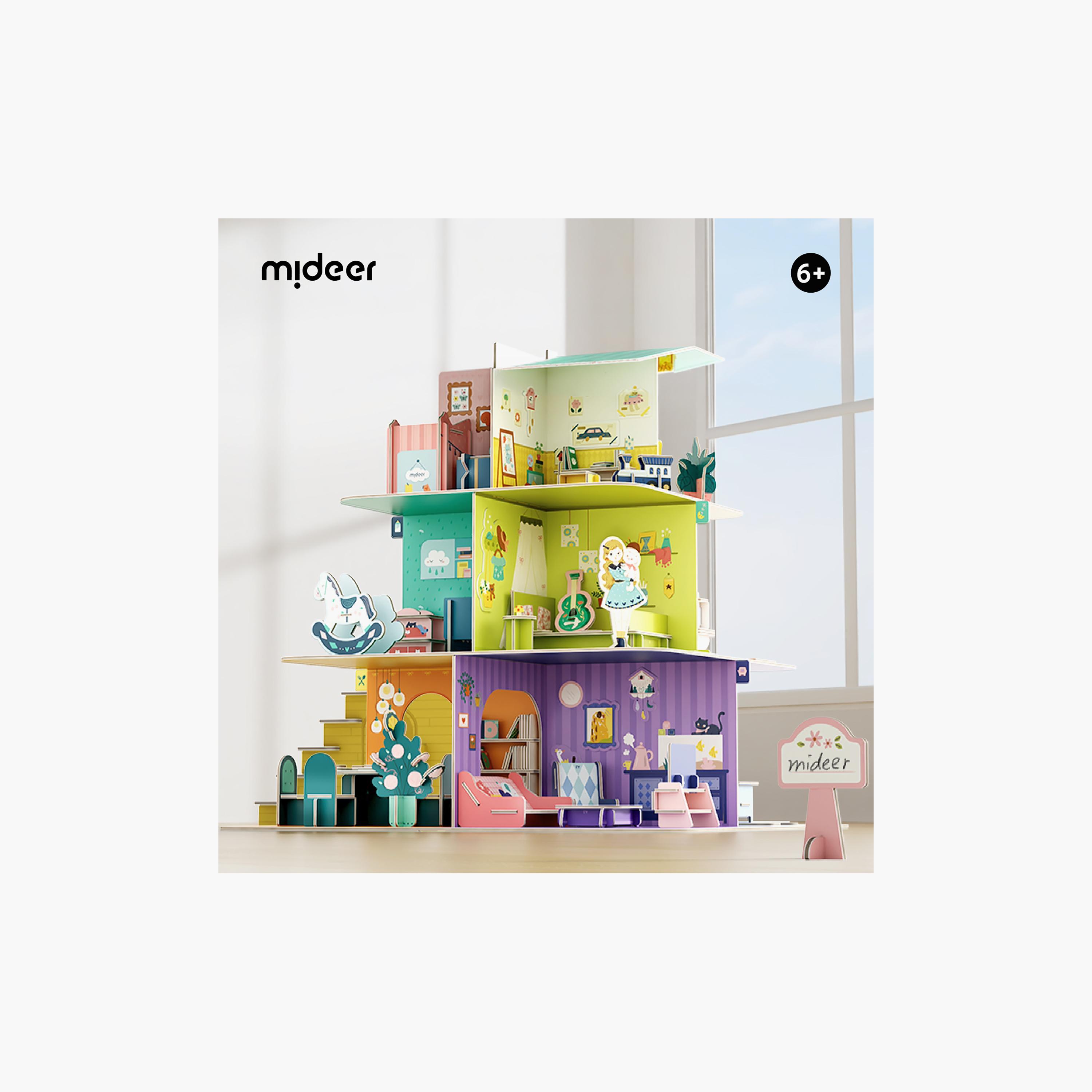 فيلا ثلاثية الأبعاد للبناء واللعب الإبداعي من ميدير-toys-buildingblocks-blocks-image-8