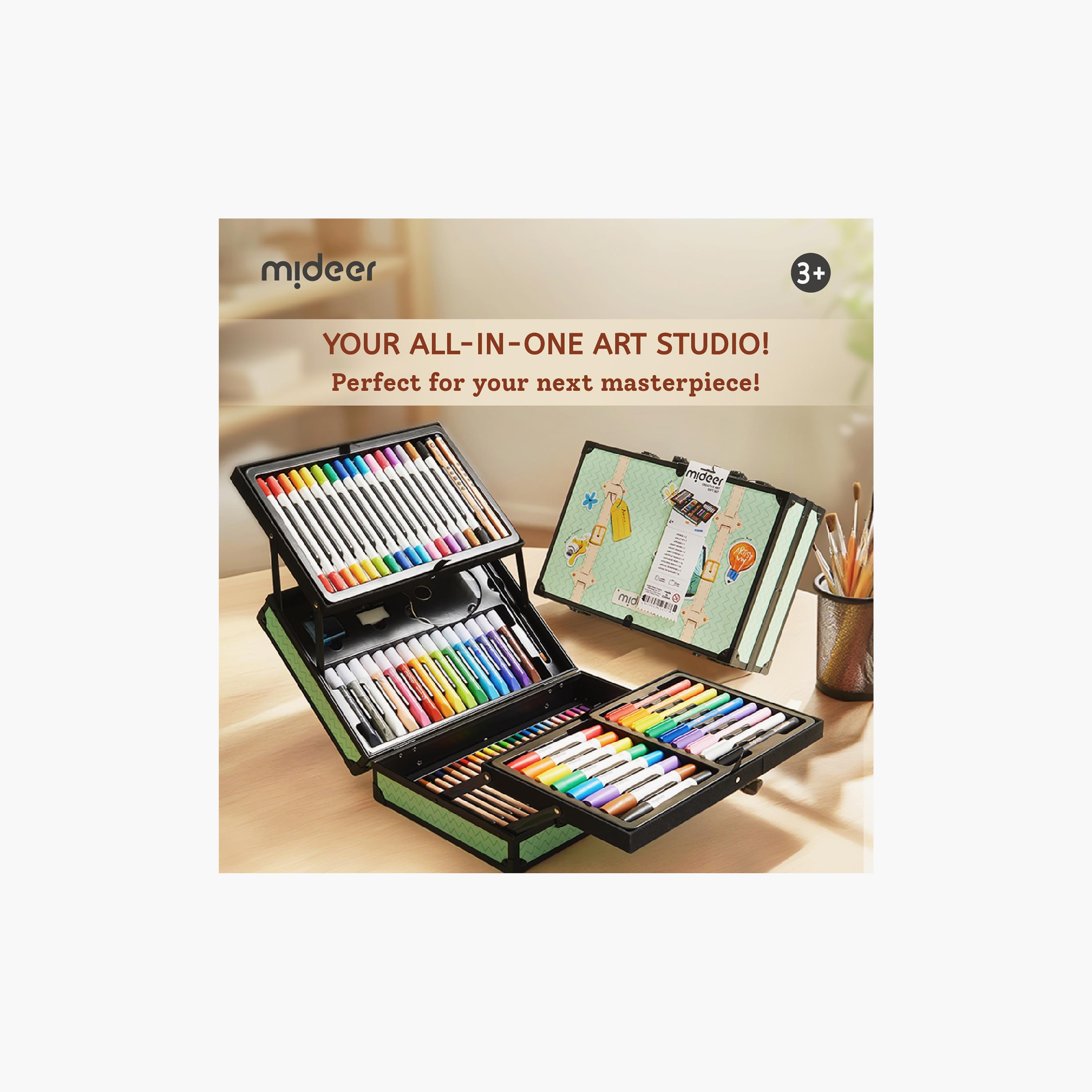 Mideer Little Artist Suitcase Art Set-school-artsandcrafts-image-3