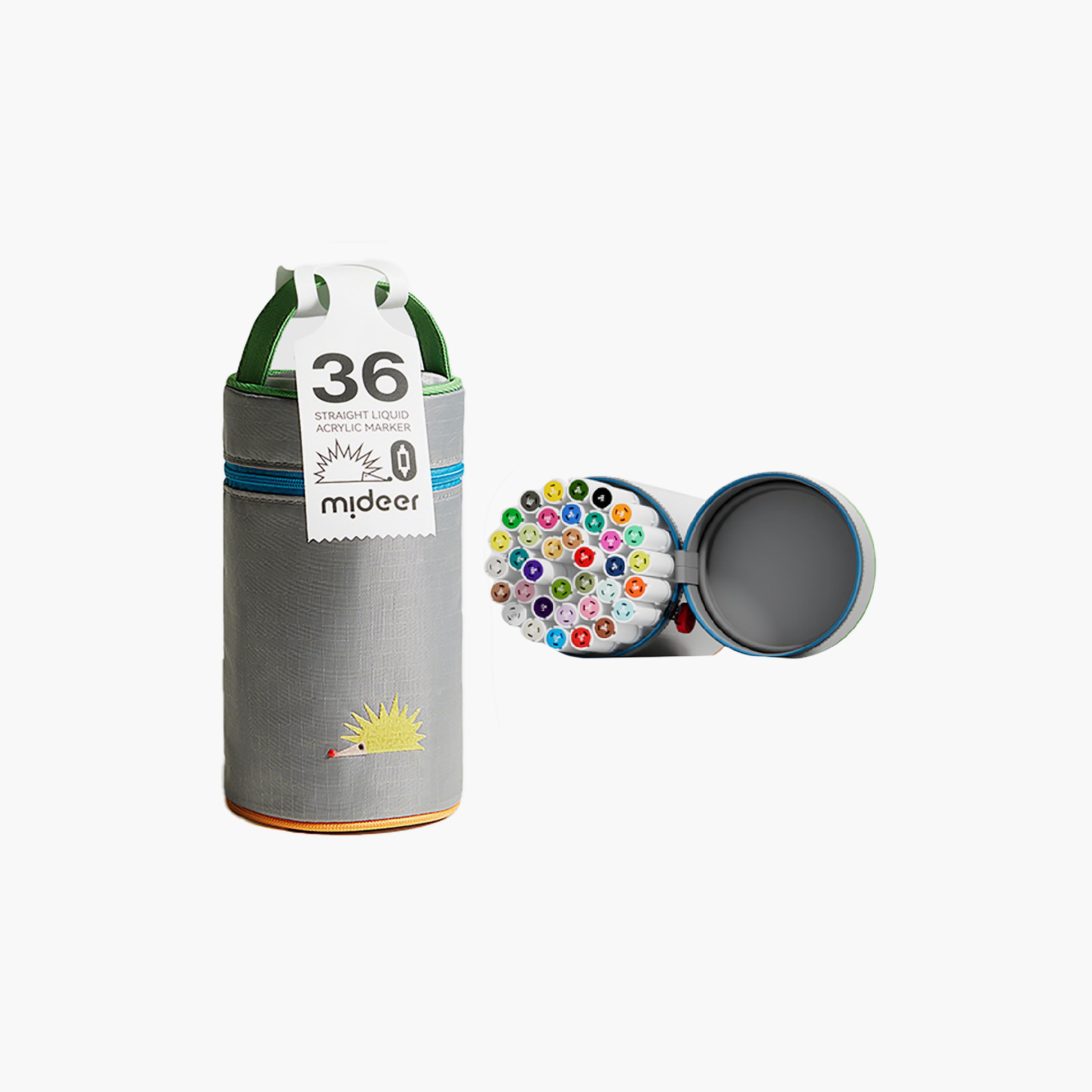Mideer 36-Piece Dual Tip Acrylic Markers-school-artsandcrafts-image-1