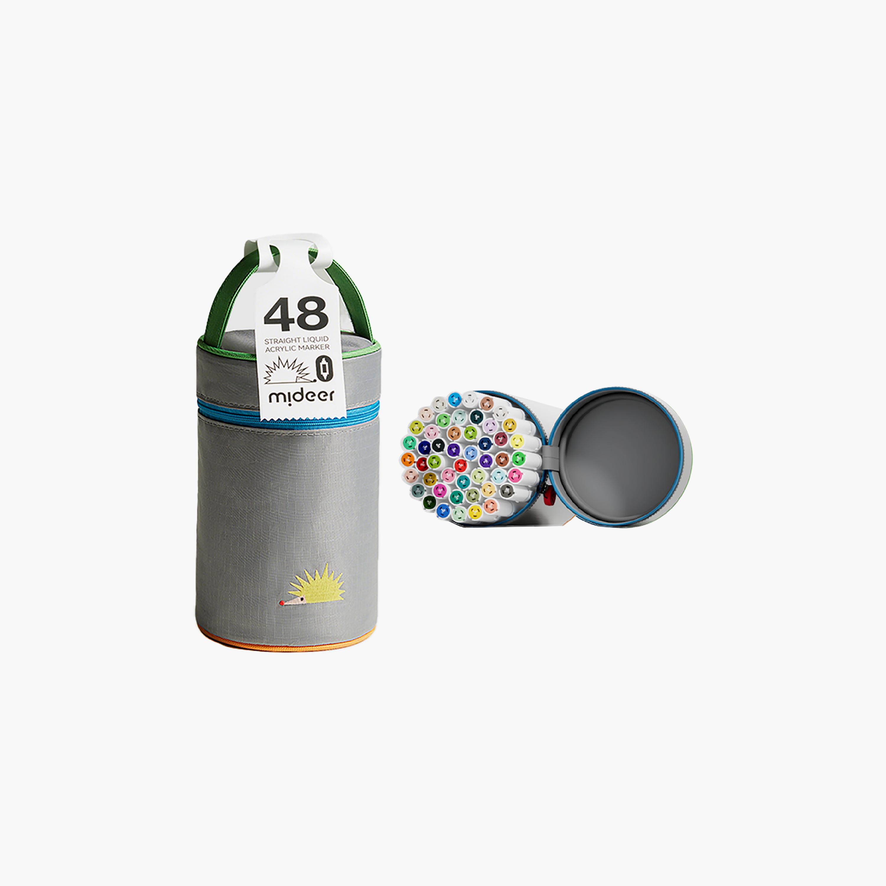 Mideer 48-Piece Dual Tip Acrylic Markers-school-artsandcrafts-image-1