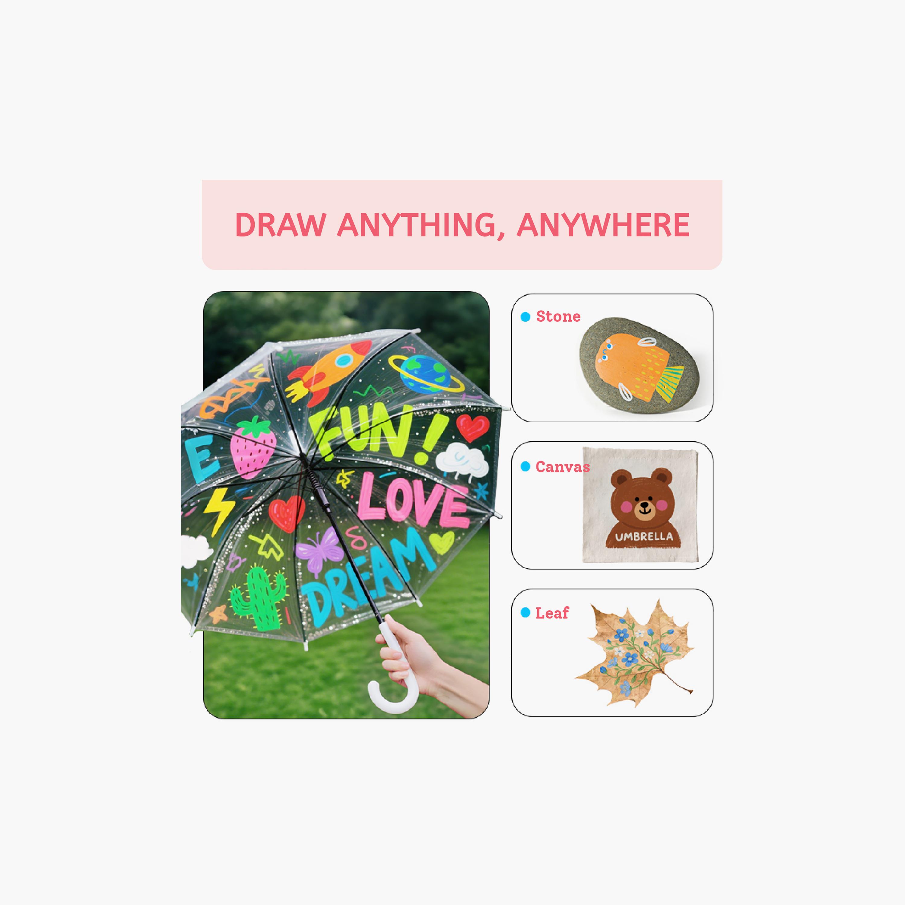 أقلام ماركر أكريليك برأس مزدوج 2 في 1، 16 قطعة من ميدير-school-artsandcrafts-image-5