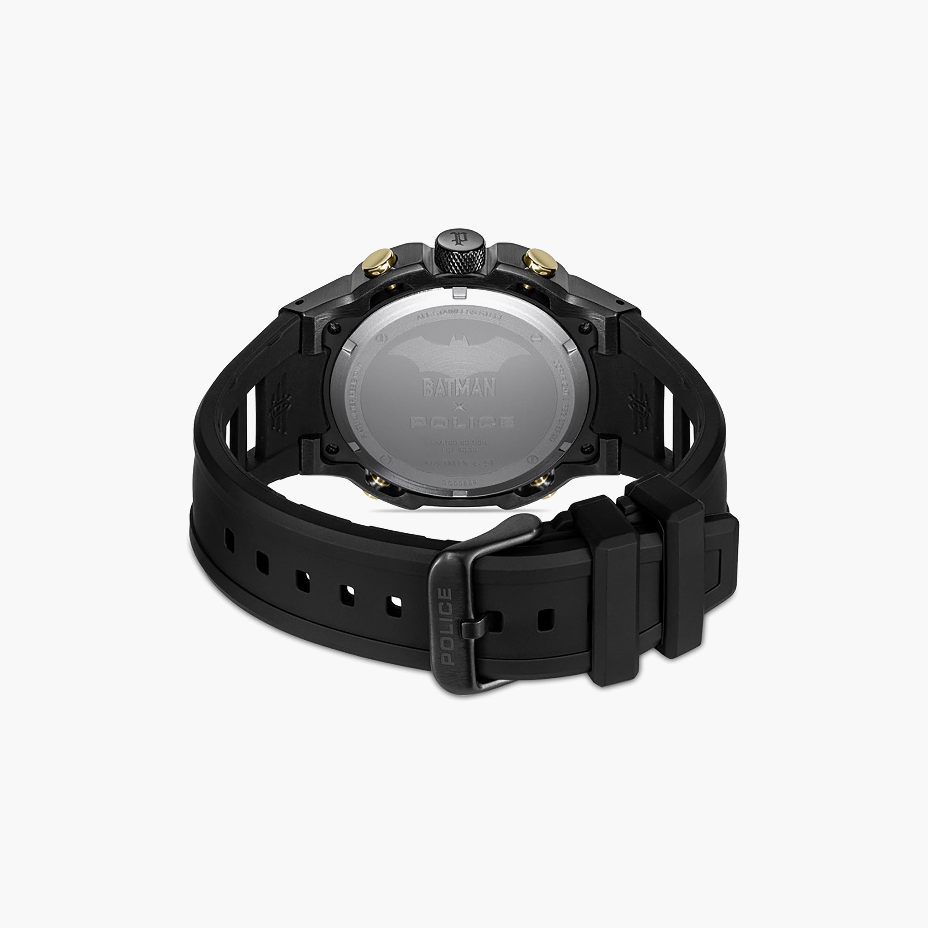 Crusader Black Dial Silicone Strap Multifunction Watch Set for Men-men-watchesandjewellery-watches-image-4