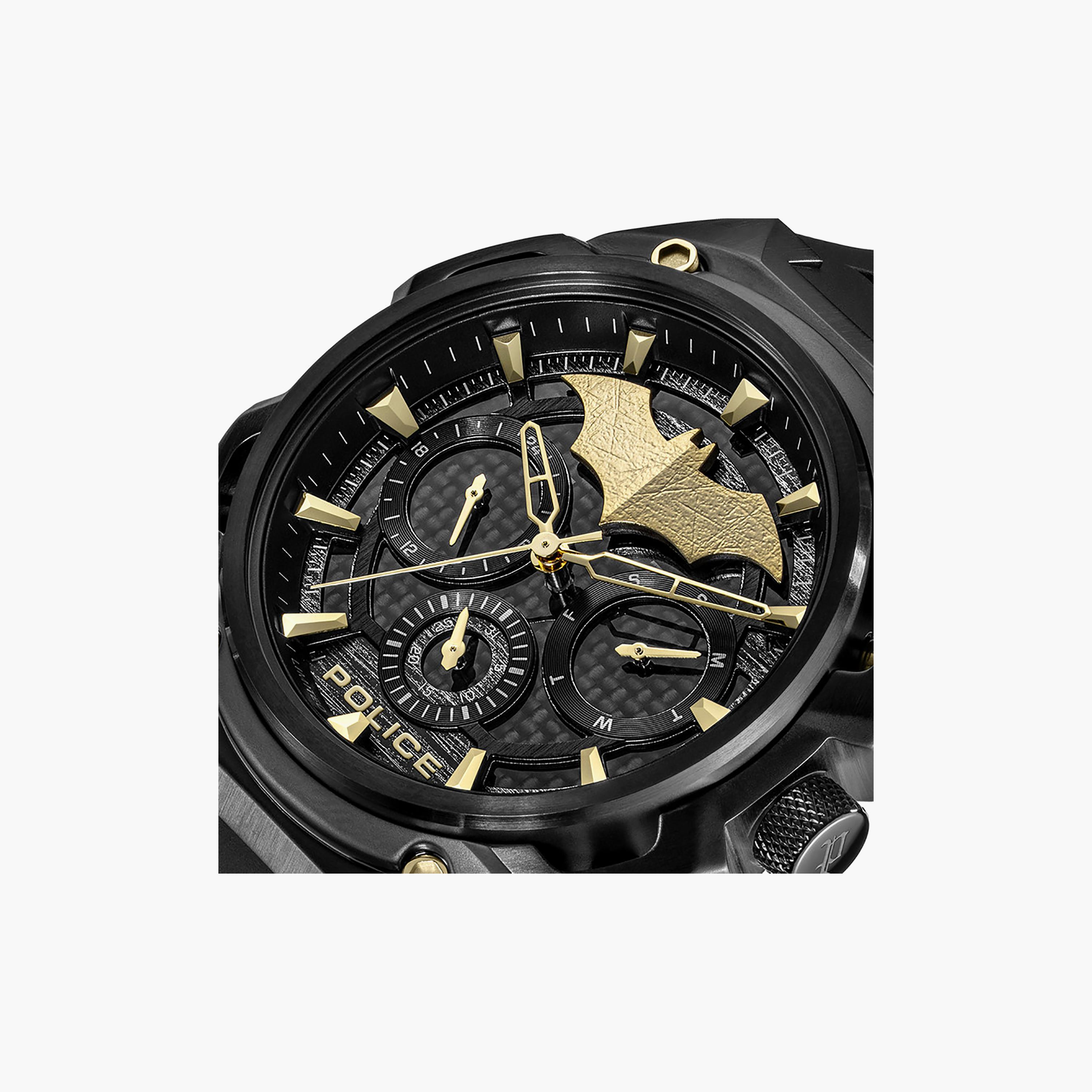 Crusader Black Dial Silicone Strap Multifunction Watch Set for Men-men-watchesandjewellery-watches-image-5