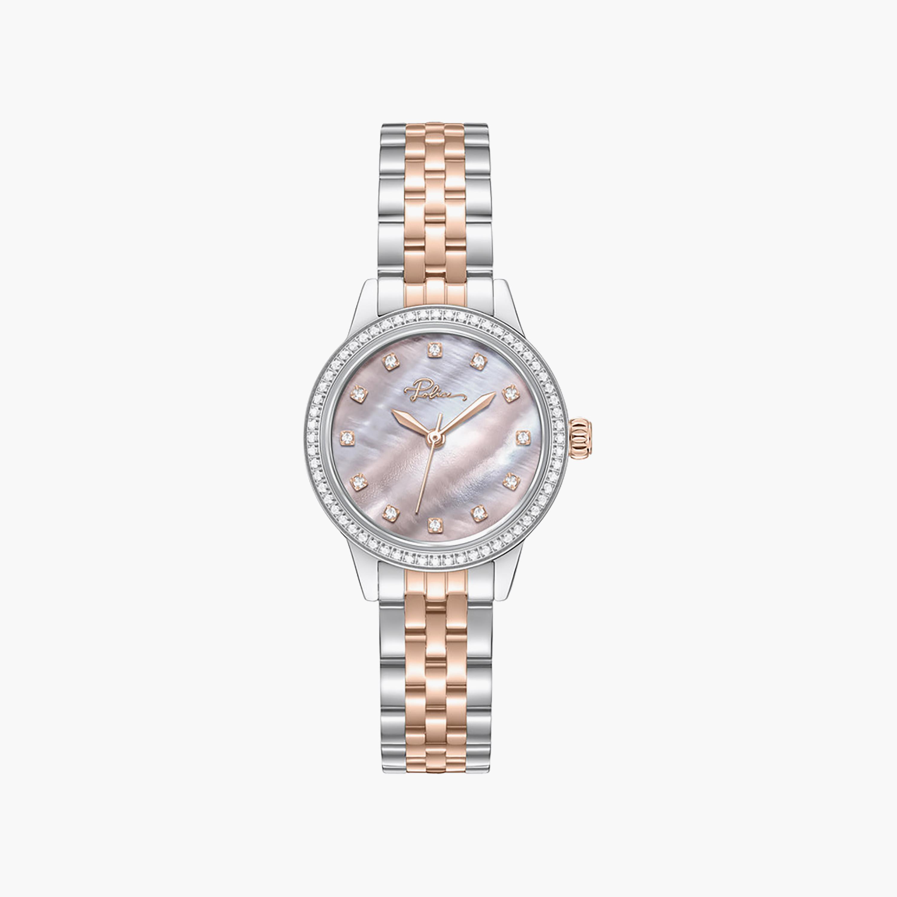 Jeita Pink Dial Stainless Steel Bracelet Analog Watch for Women-women-watchesandjewellery-watches-image-1