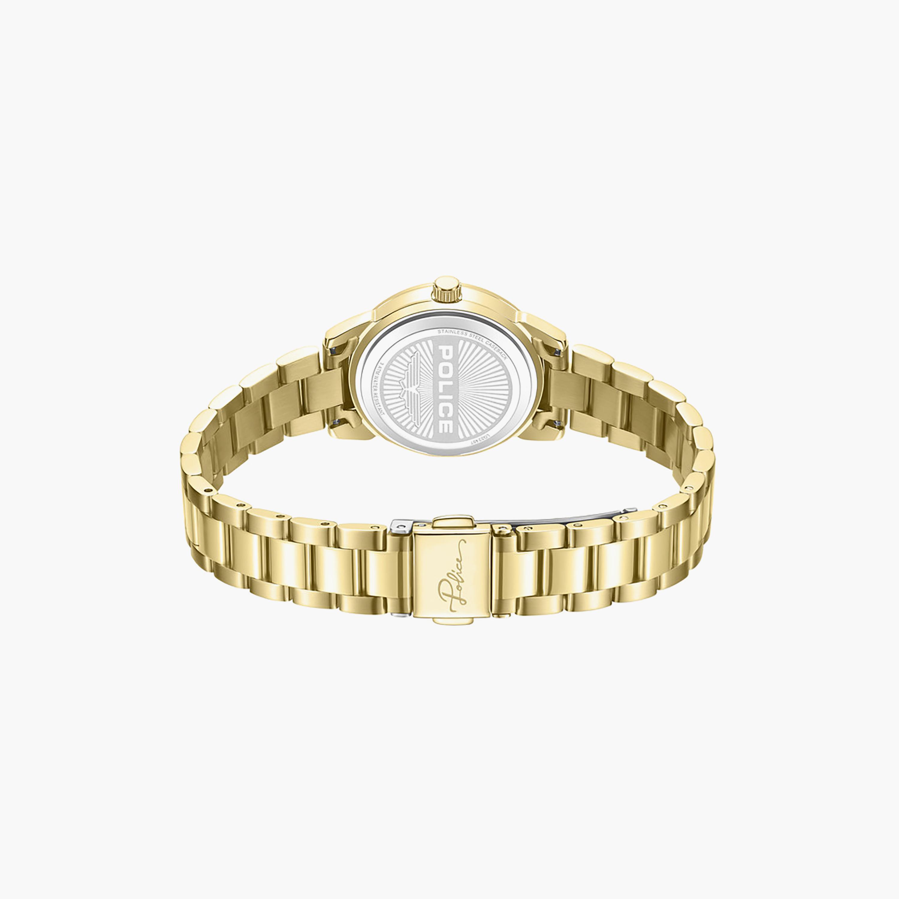 Miona Champagne Dial Stainless Steel Bracelet Analog Watch for Women-women-watchesandjewellery-watches-image-3