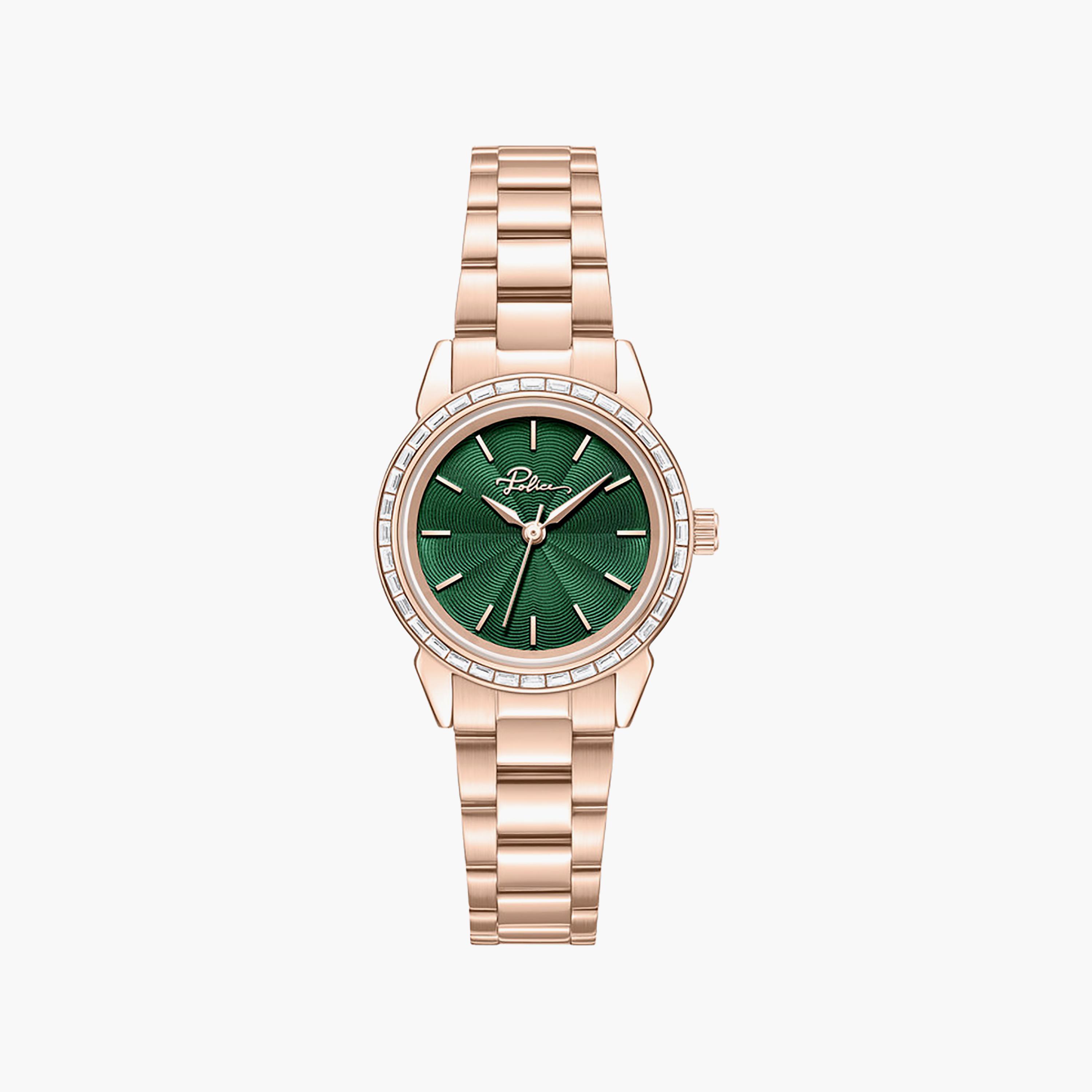 Miona Green Dial Stainless Steel Bracelet Analog Watch for Women-women-watchesandjewellery-watches-image-1
