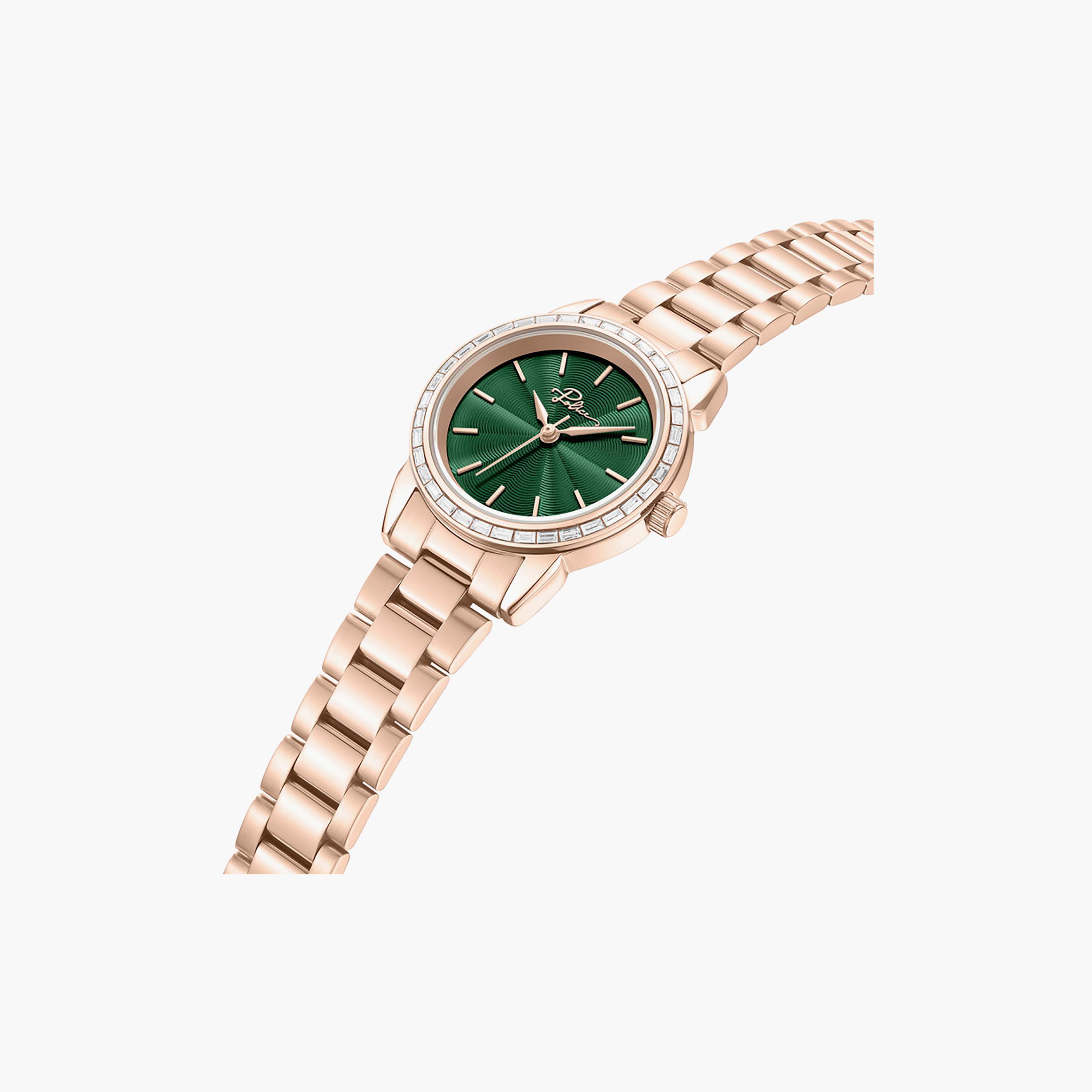 Miona Green Dial Stainless Steel Bracelet Analog Watch for Women-women-watchesandjewellery-watches-image-2
